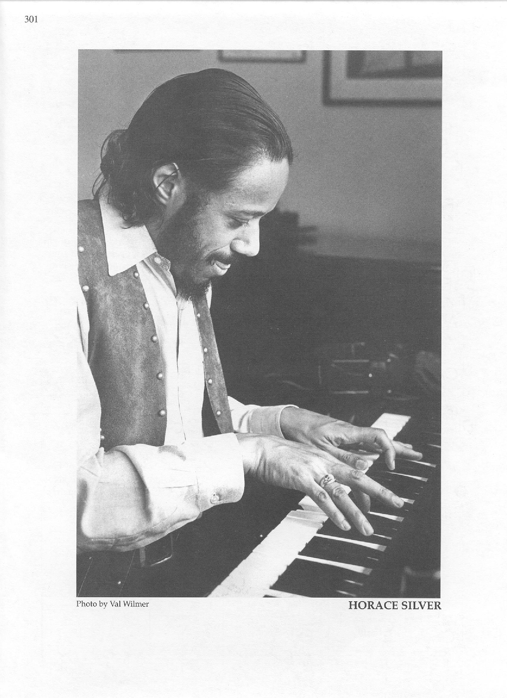 Photo of musicians — Horace Silver Photo of musicians — Horace Silver
