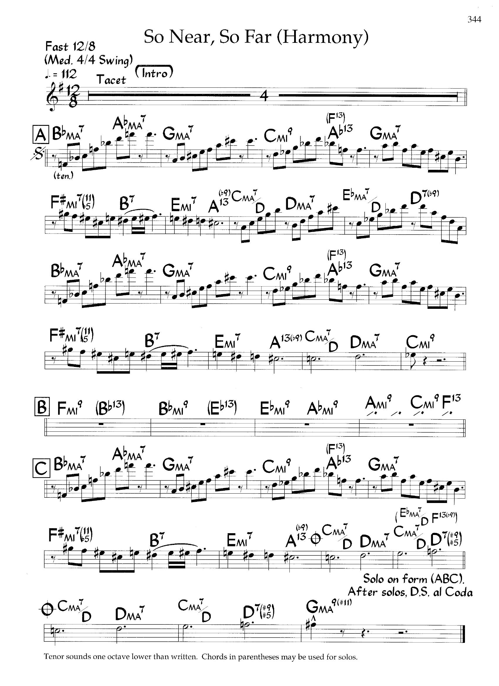 So Near, So Far — Miles Davis So Near, So Far — Miles Davis