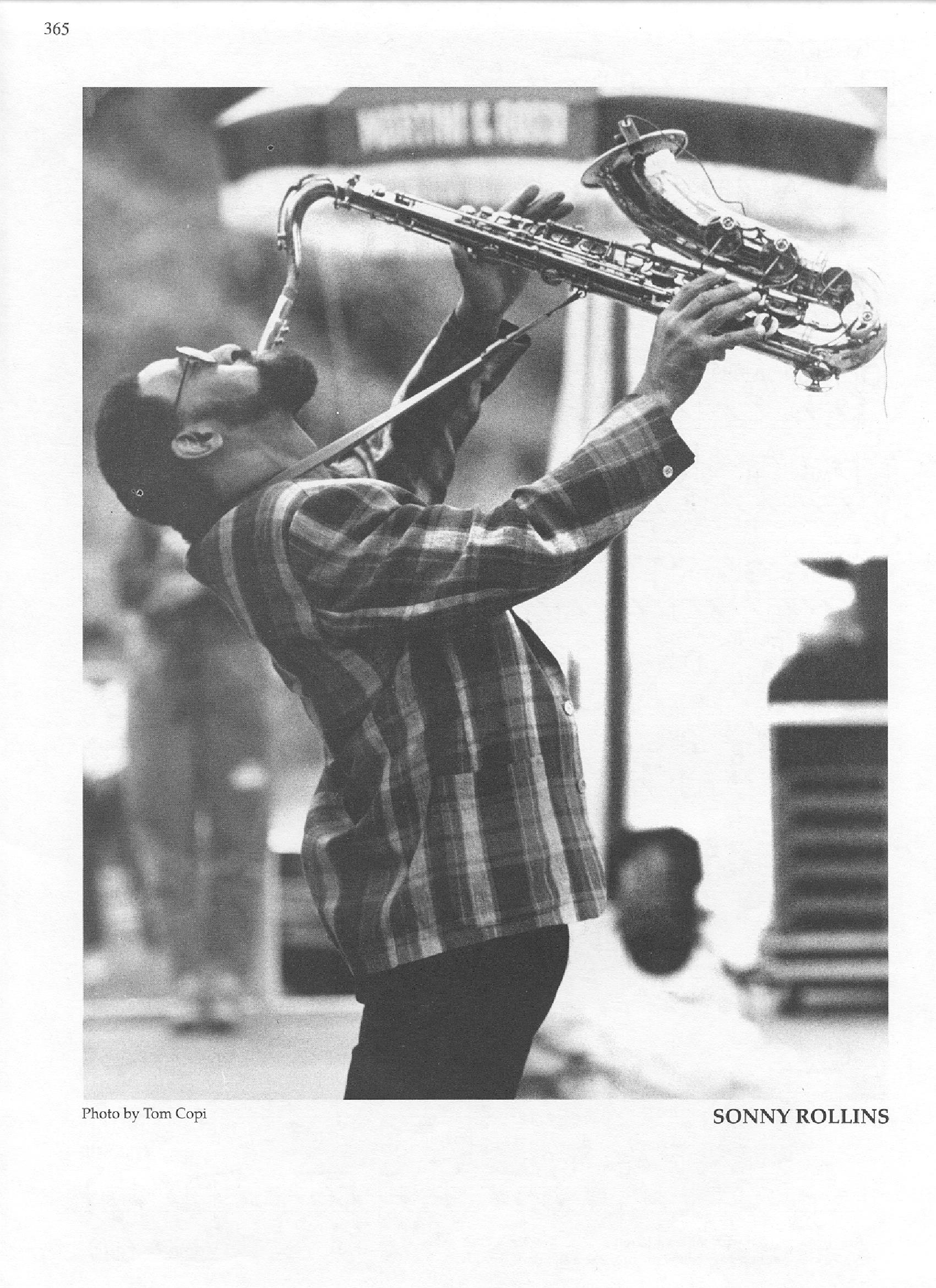 Photo of musicians — Sonny Rollins Photo of musicians — Sonny Rollins
