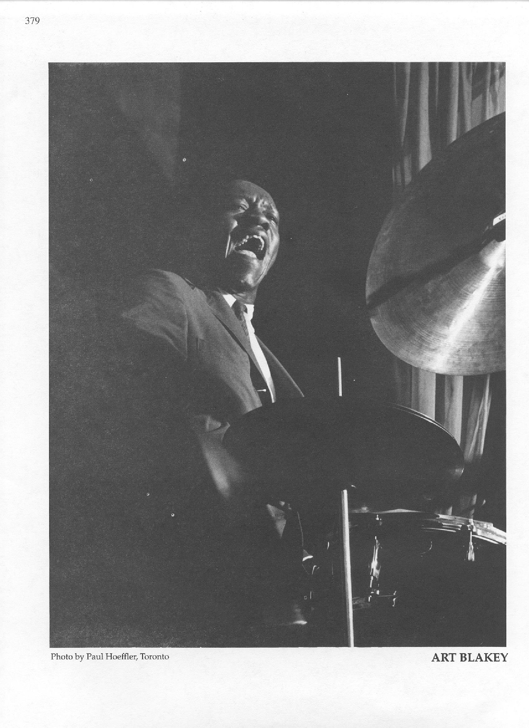 Photo of musicians — Art Blakey Photo of musicians — Art Blakey