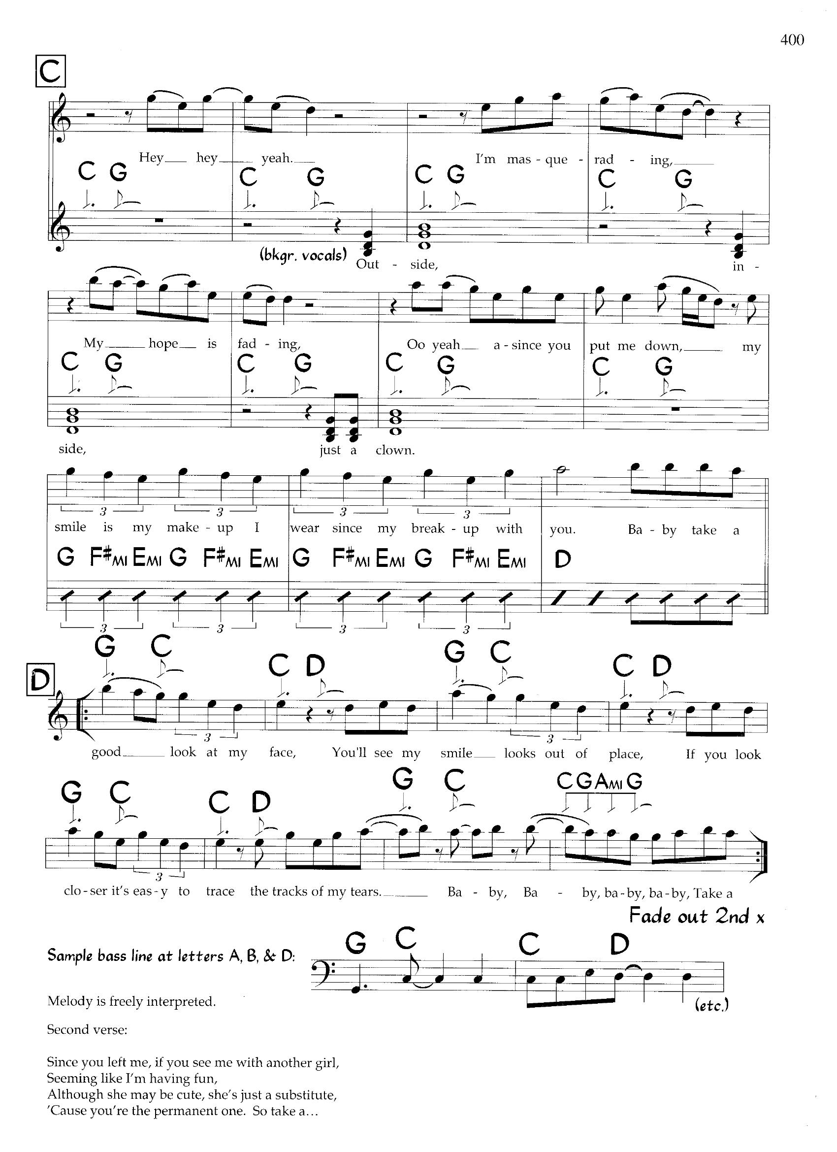The Tracks Of My Tears — Smokey Robinson