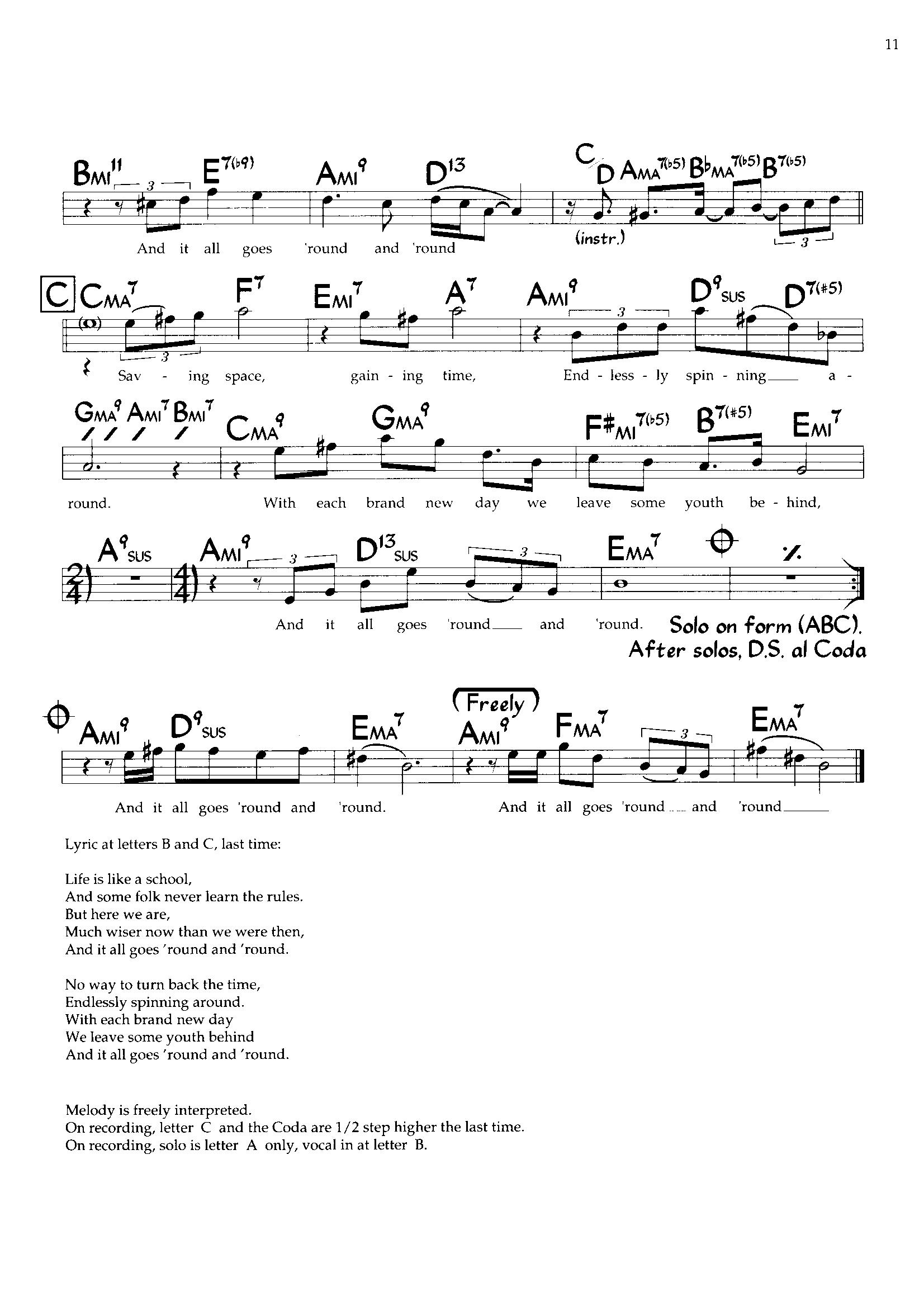 And It All Goes Round — Jaye P. Morgan And It All Goes Round — Jaye P. Morgan