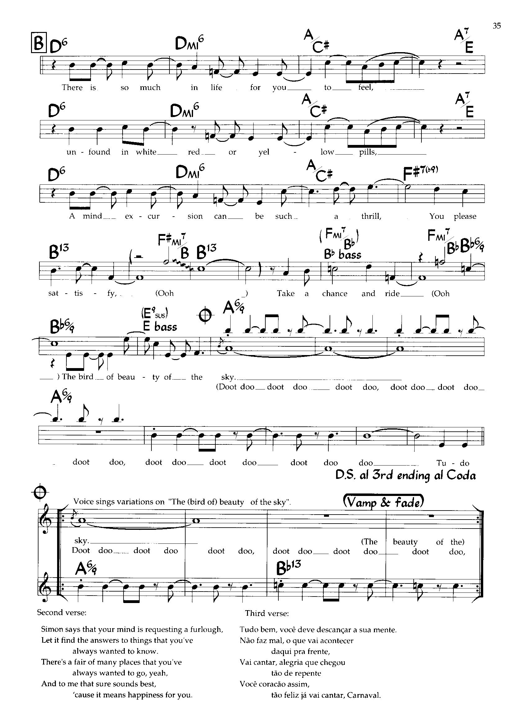Bird Of Beauty — Stevie Wonder Bird Of Beauty — Stevie Wonder