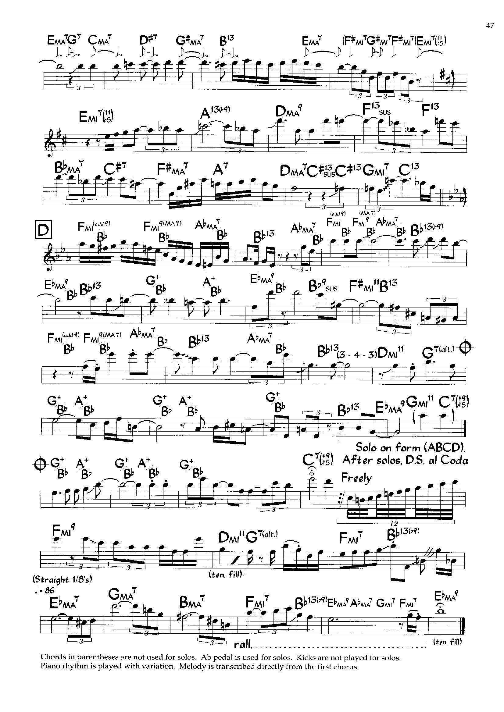 Bodyand Soul — John Coltrane Bodyand Soul — John Coltrane