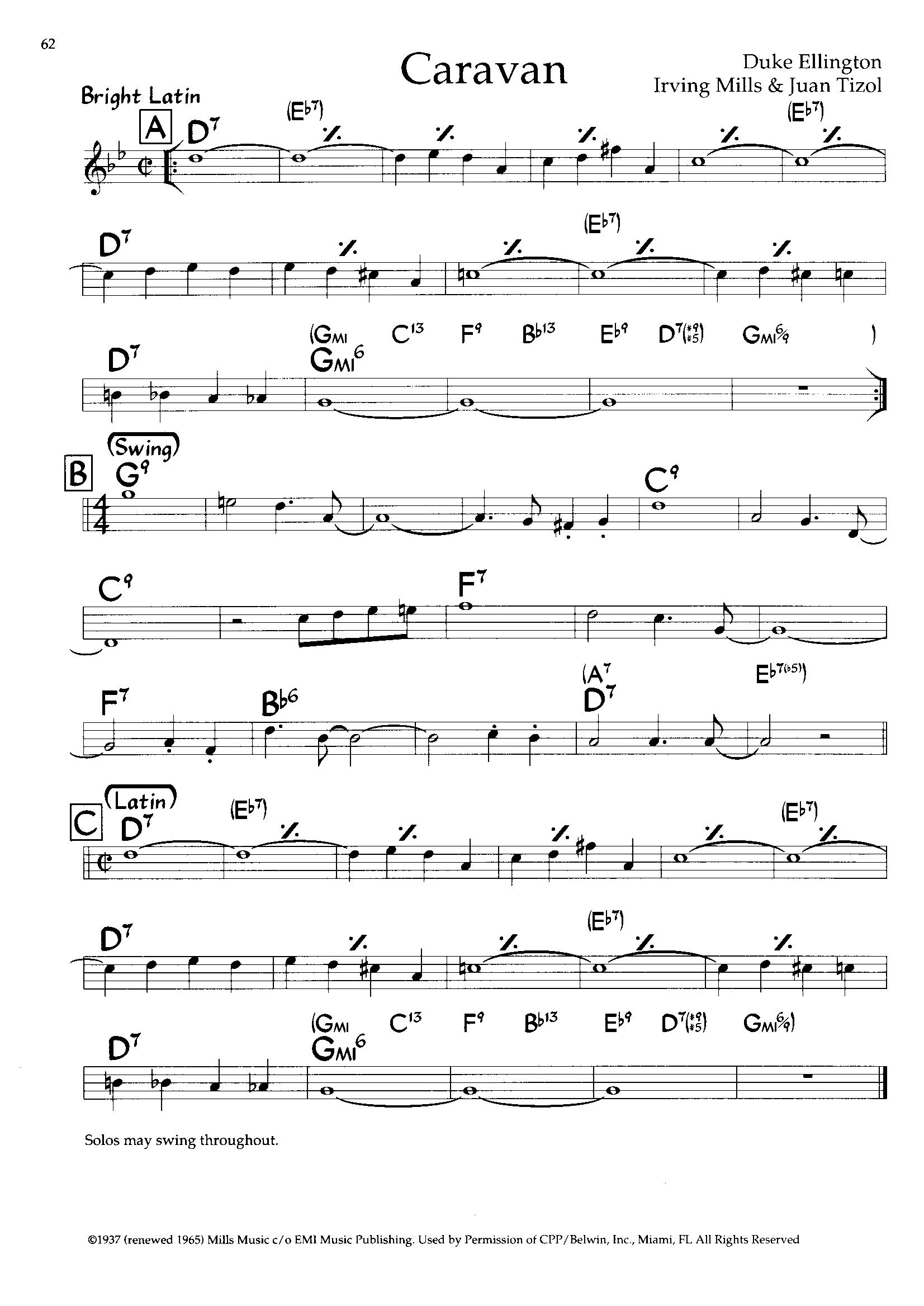 Caravan — Duke Ellington Caravan — Duke Ellington