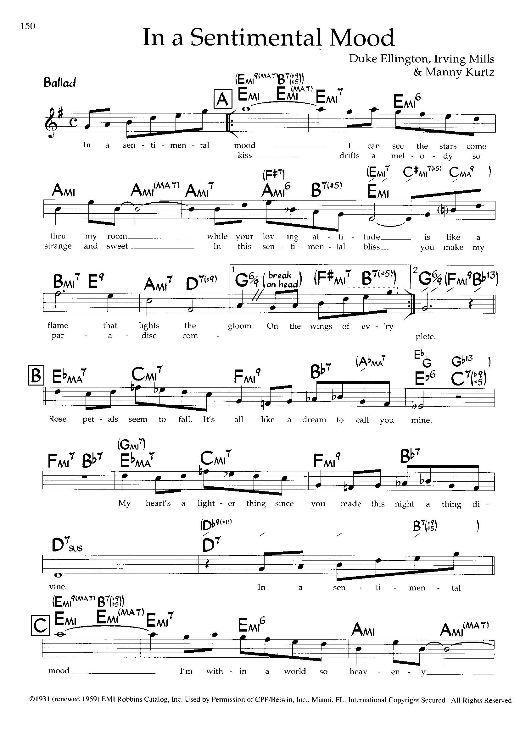 In A Sentimental Mood — Duke Ellington In A Sentimental Mood — Duke Ellington