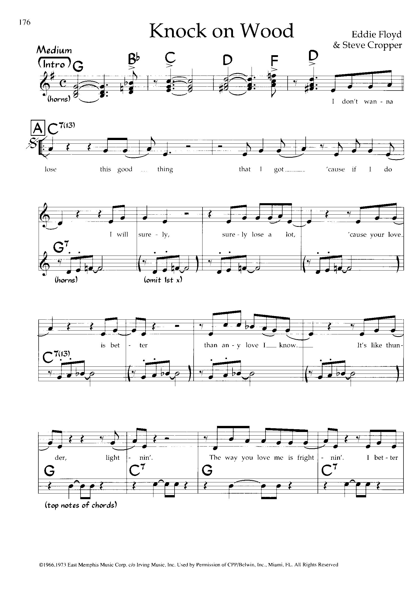Knock On Wood — Eddie Floyd Knock On Wood — Eddie Floyd