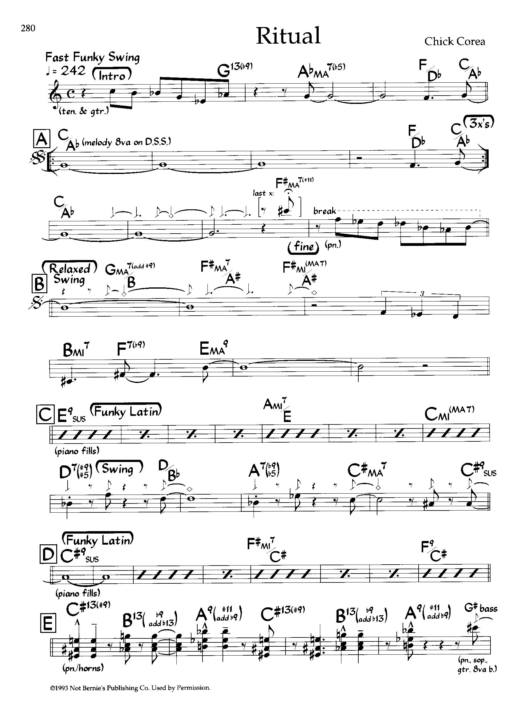 Ritual — Chick Corea Ritual — Chick Corea