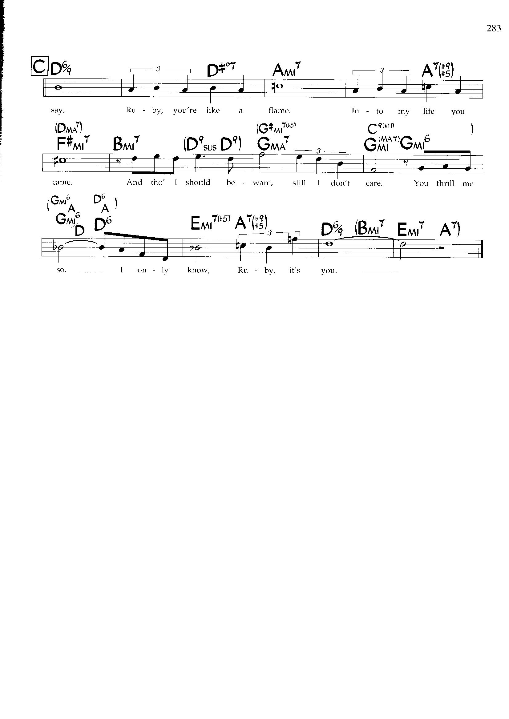 Ruby — Heinz Roemheld Ruby — Heinz Roemheld