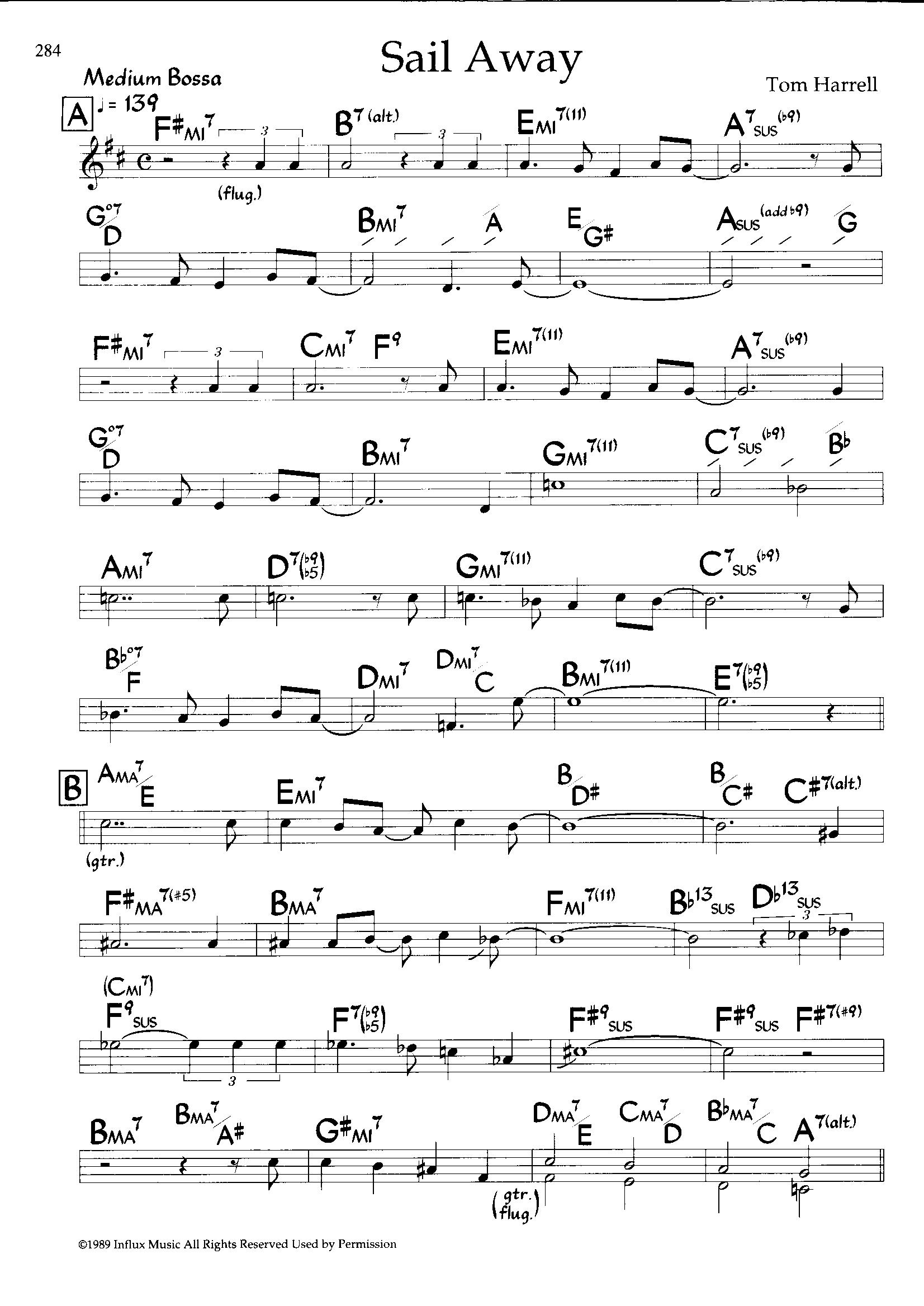 Sail Away — Tom Harrell Sail Away — Tom Harrell