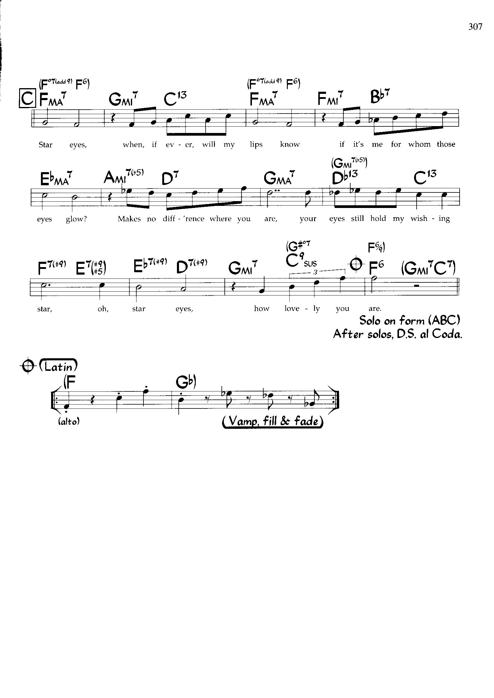 Star Eyes — Don Raye & Gene dePaul Star Eyes — Don Raye & Gene dePaul