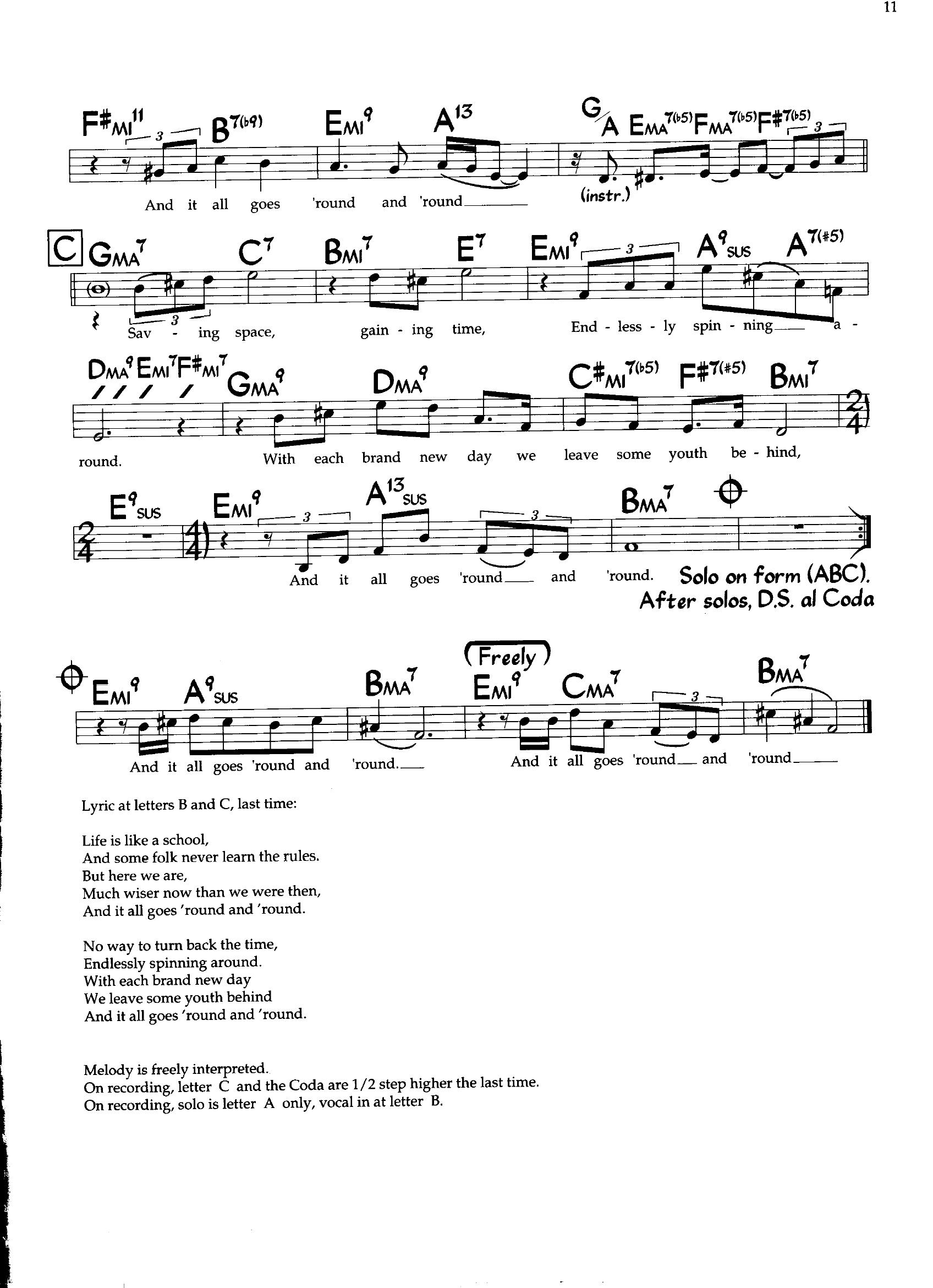 And It All Goes Round — Jaye P. Morgan And It All Goes Round — Jaye P. Morgan