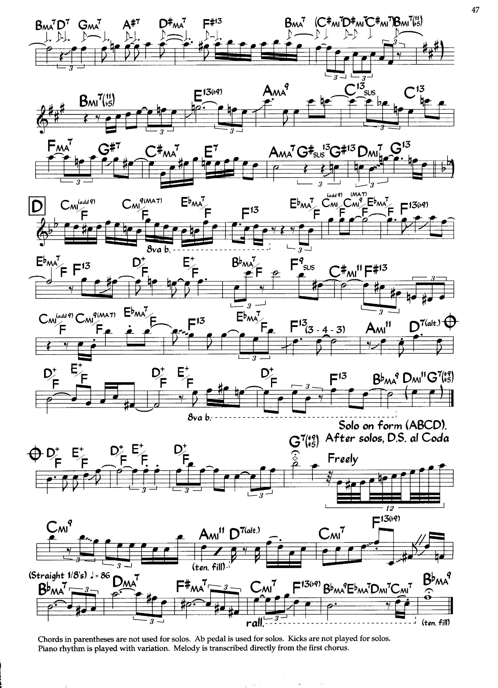Bodyand Soul — John Coltrane Bodyand Soul — John Coltrane