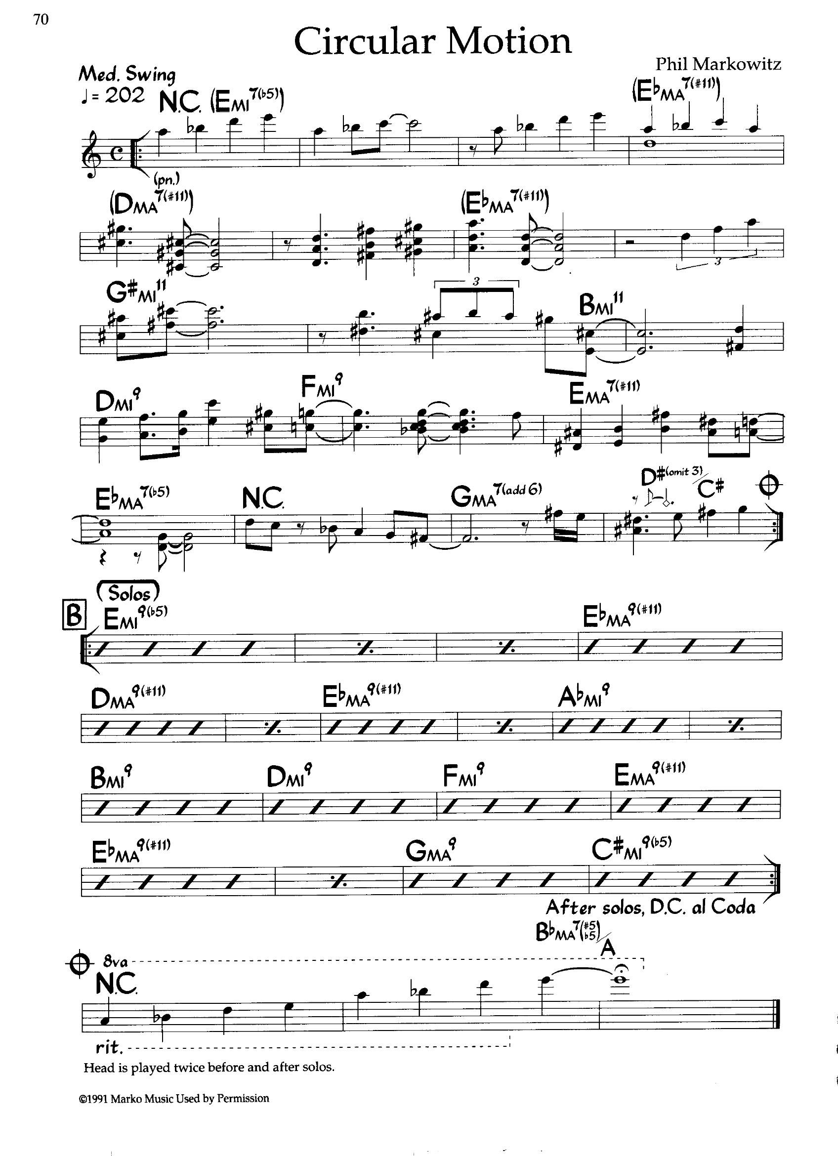 Circular Motion — Phil Markowitz Circular Motion — Phil Markowitz