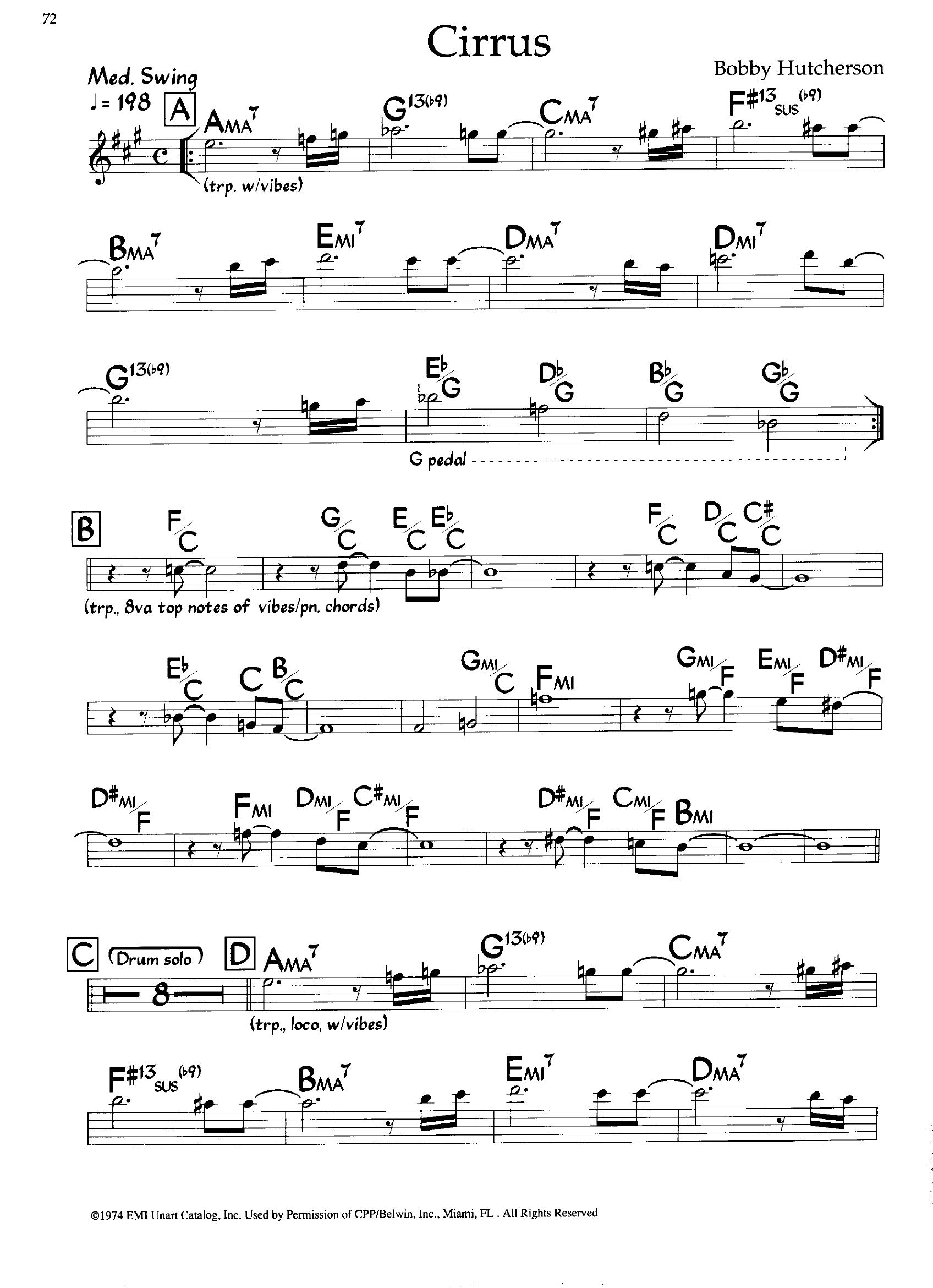 Cirrus — Bobby Hutcherson Cirrus — Bobby Hutcherson