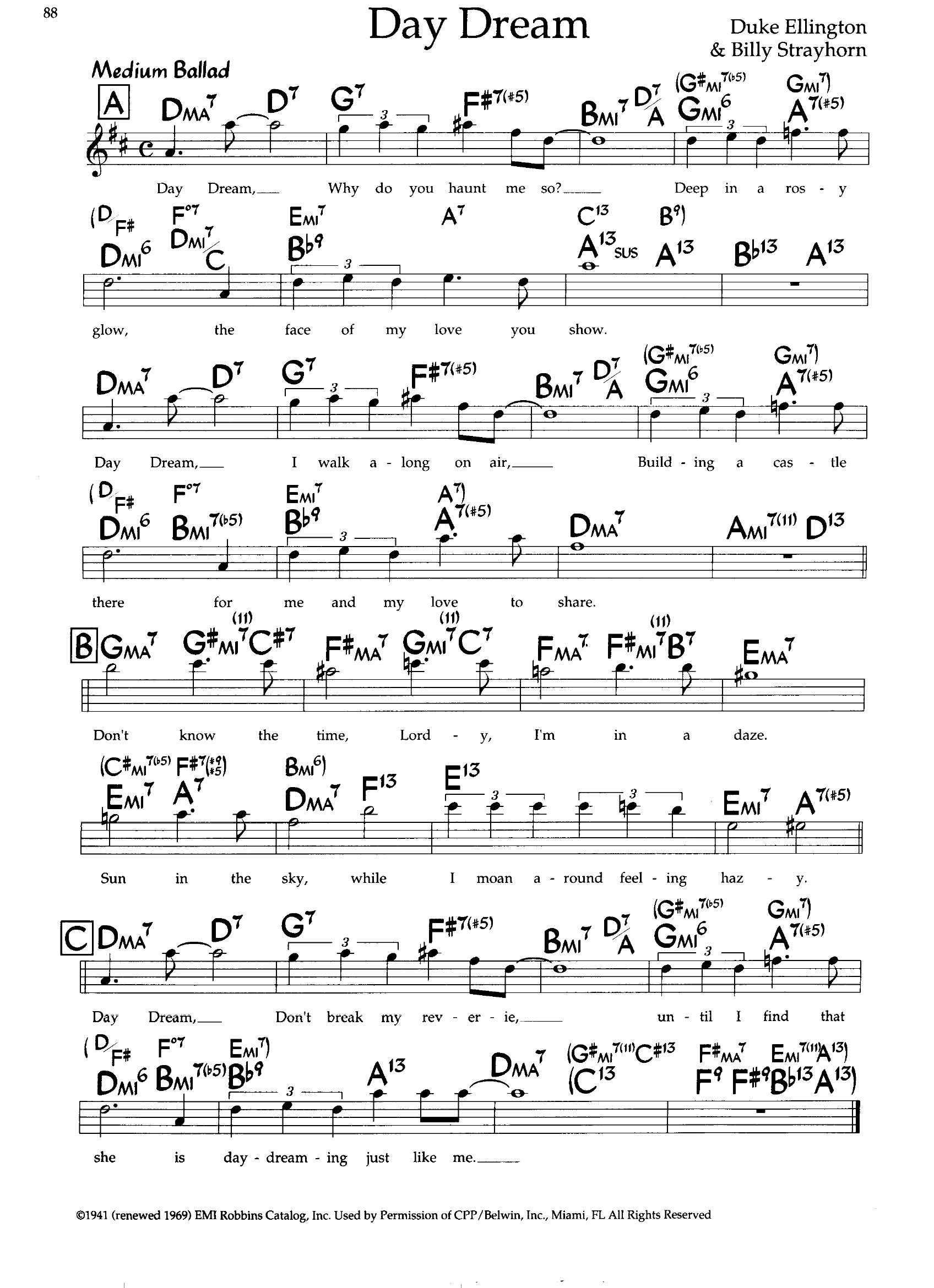 Daydream — Duke Ellington Daydream — Duke Ellington