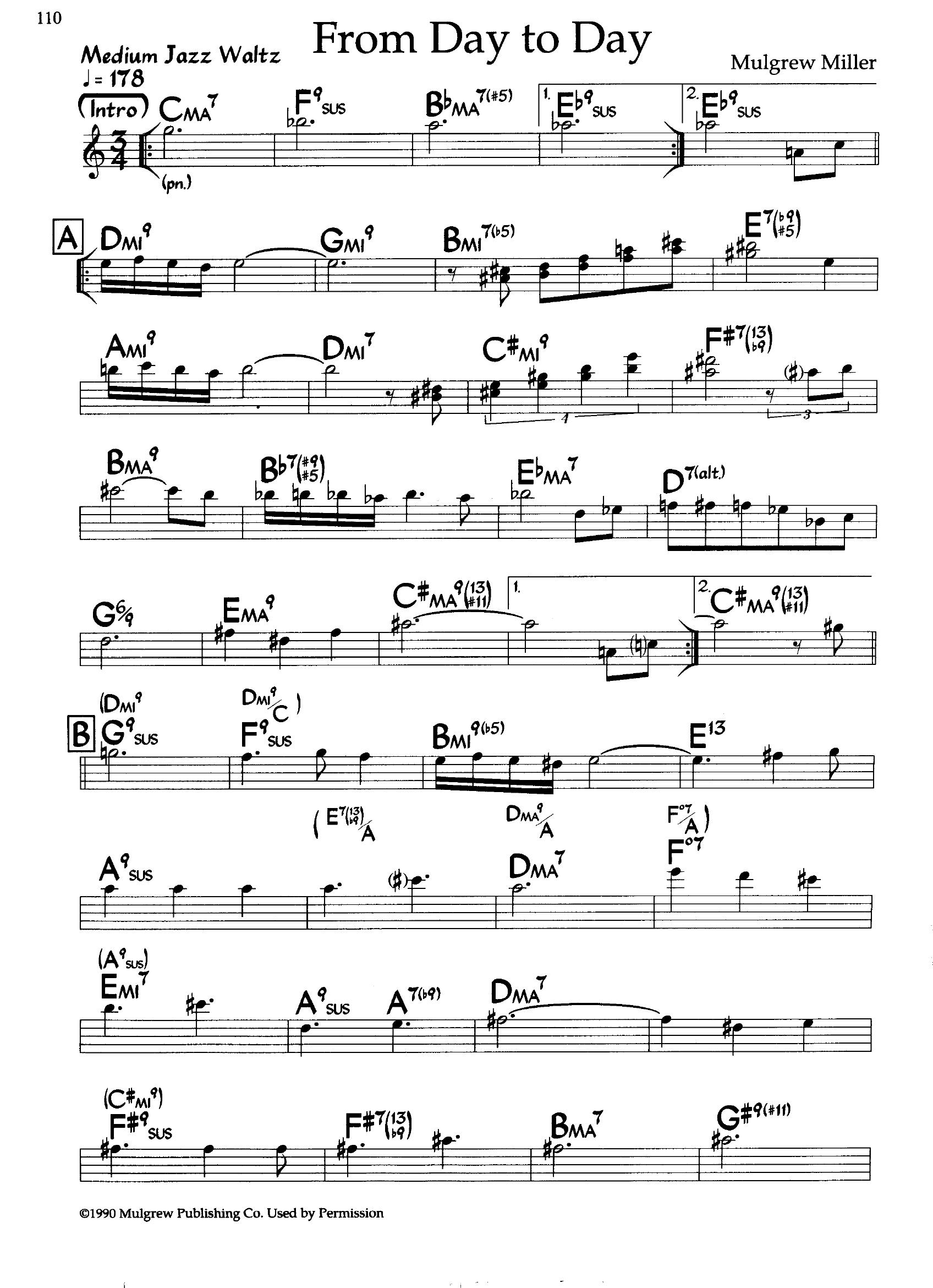 From Day To Day — Mulgrew Miller From Day To Day — Mulgrew Miller