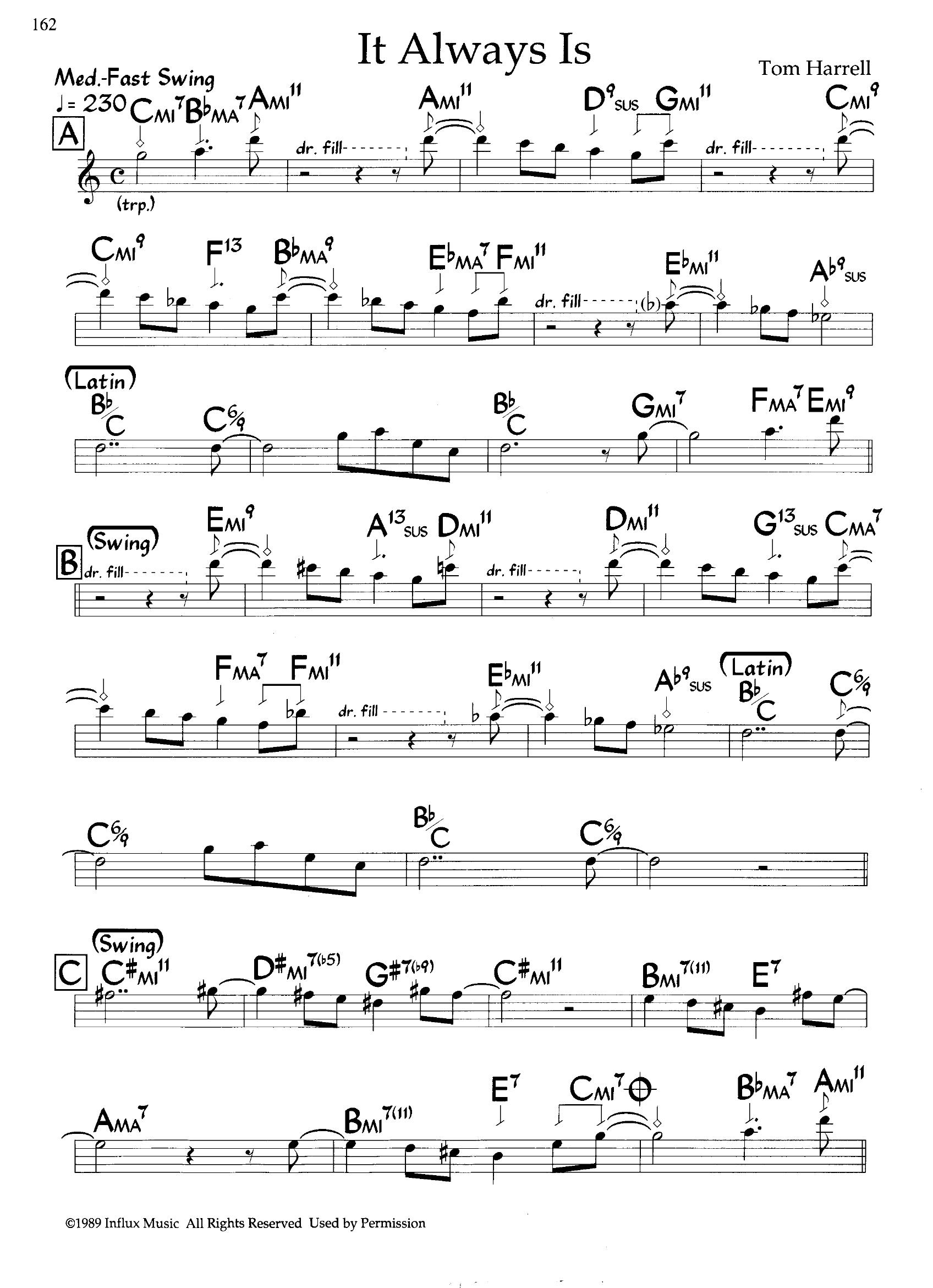 It Always Is — Tom Harrell It Always Is — Tom Harrell