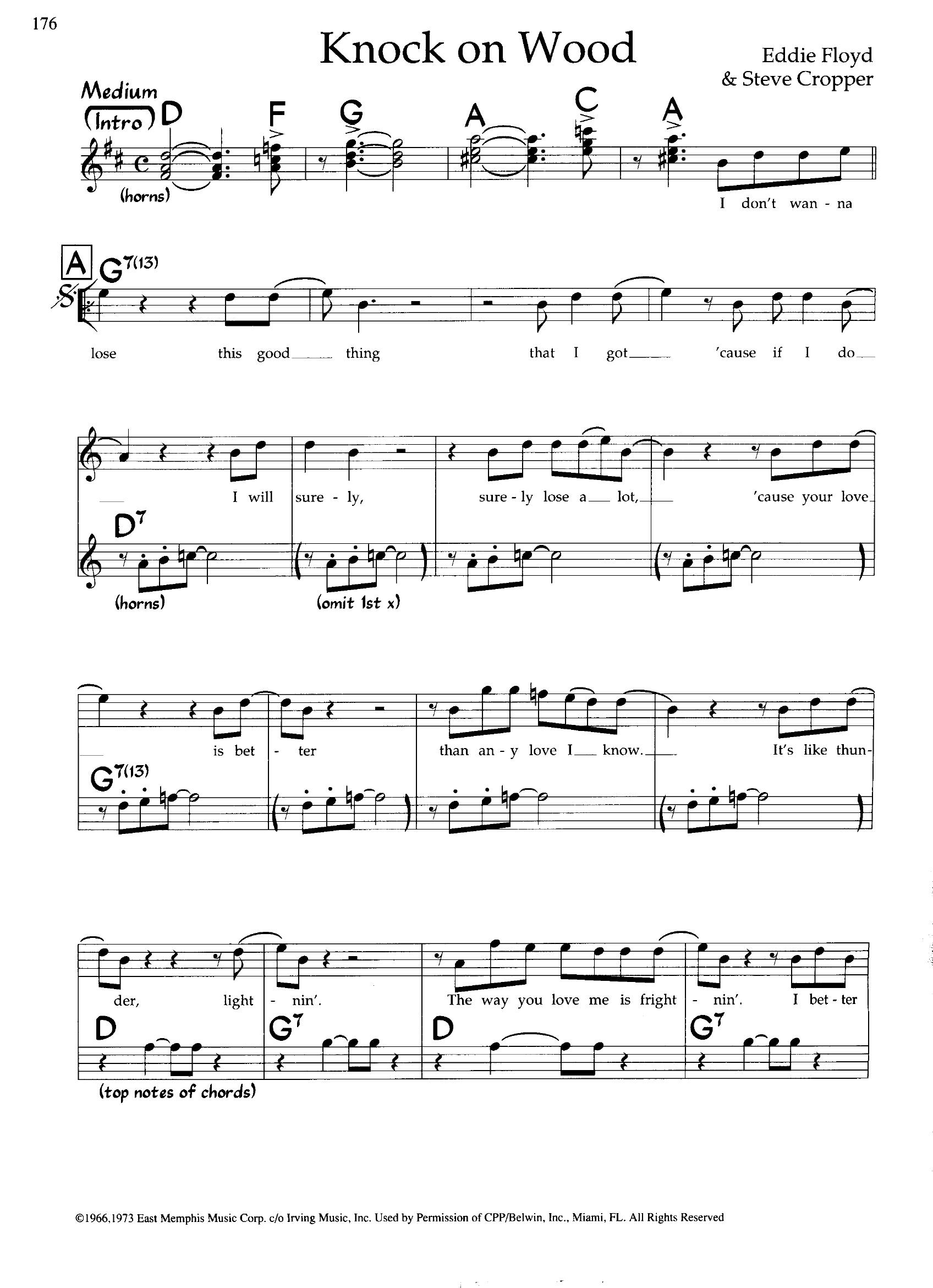 Knock On Wood — Eddie Floyd Knock On Wood — Eddie Floyd