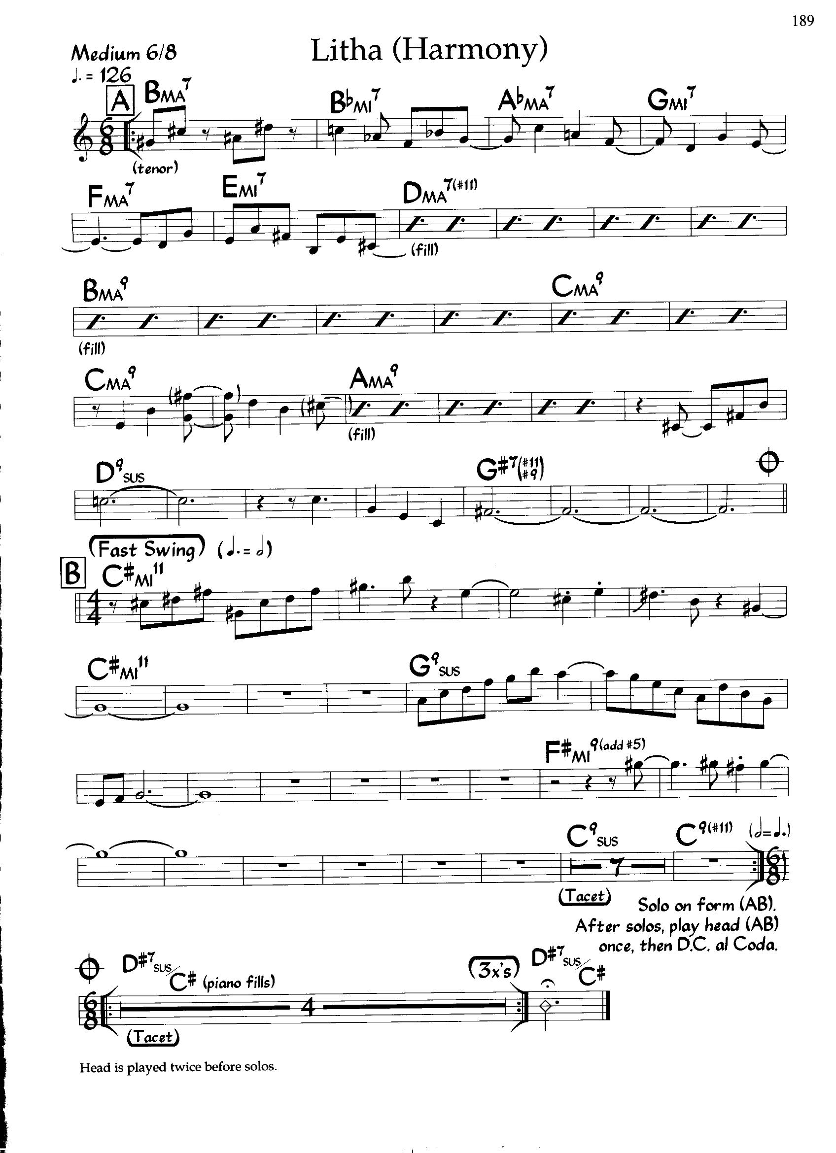 Litha — Chick Corea Litha — Chick Corea