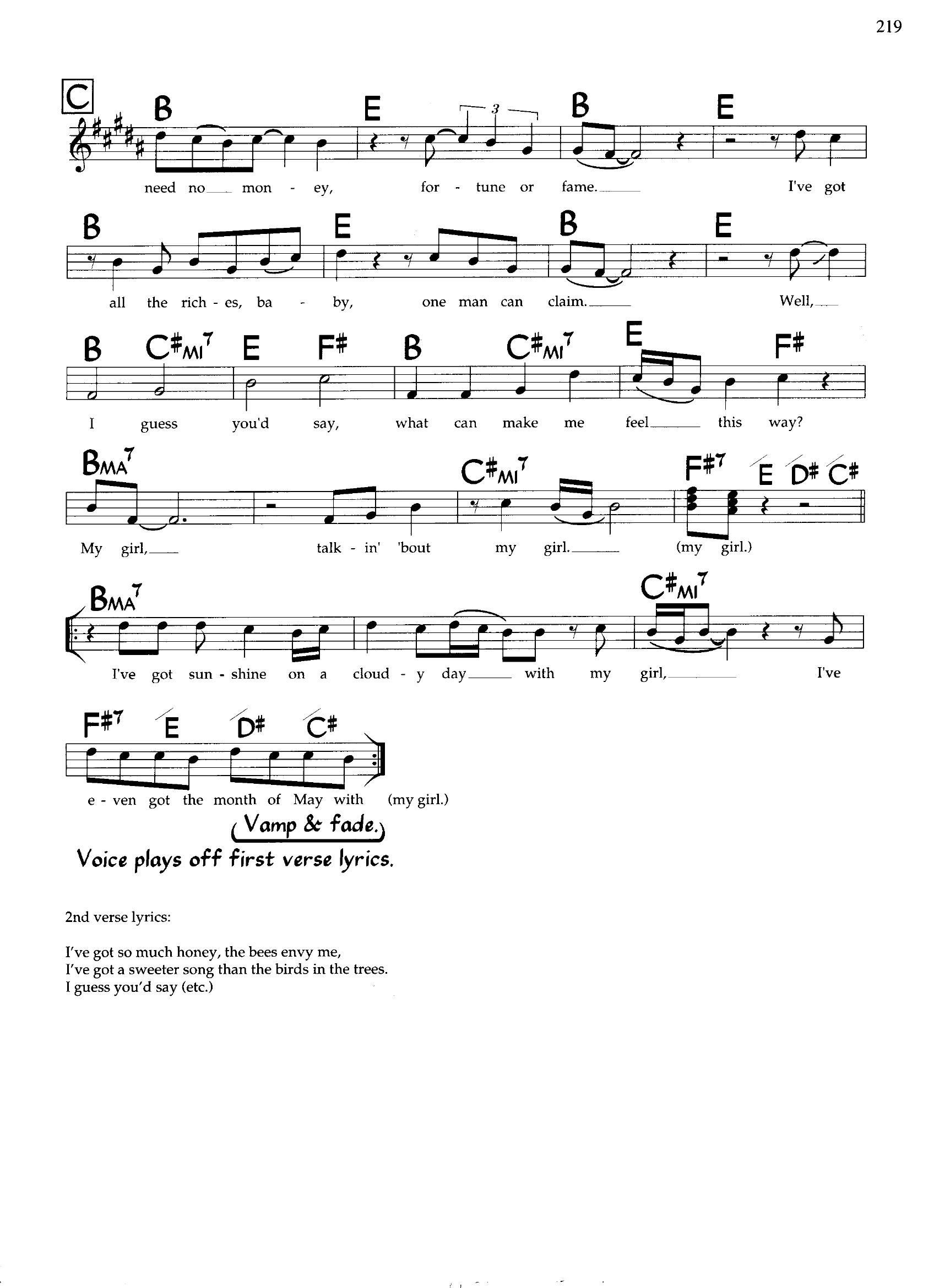 My Girl — The Temptations My Girl — The Temptations