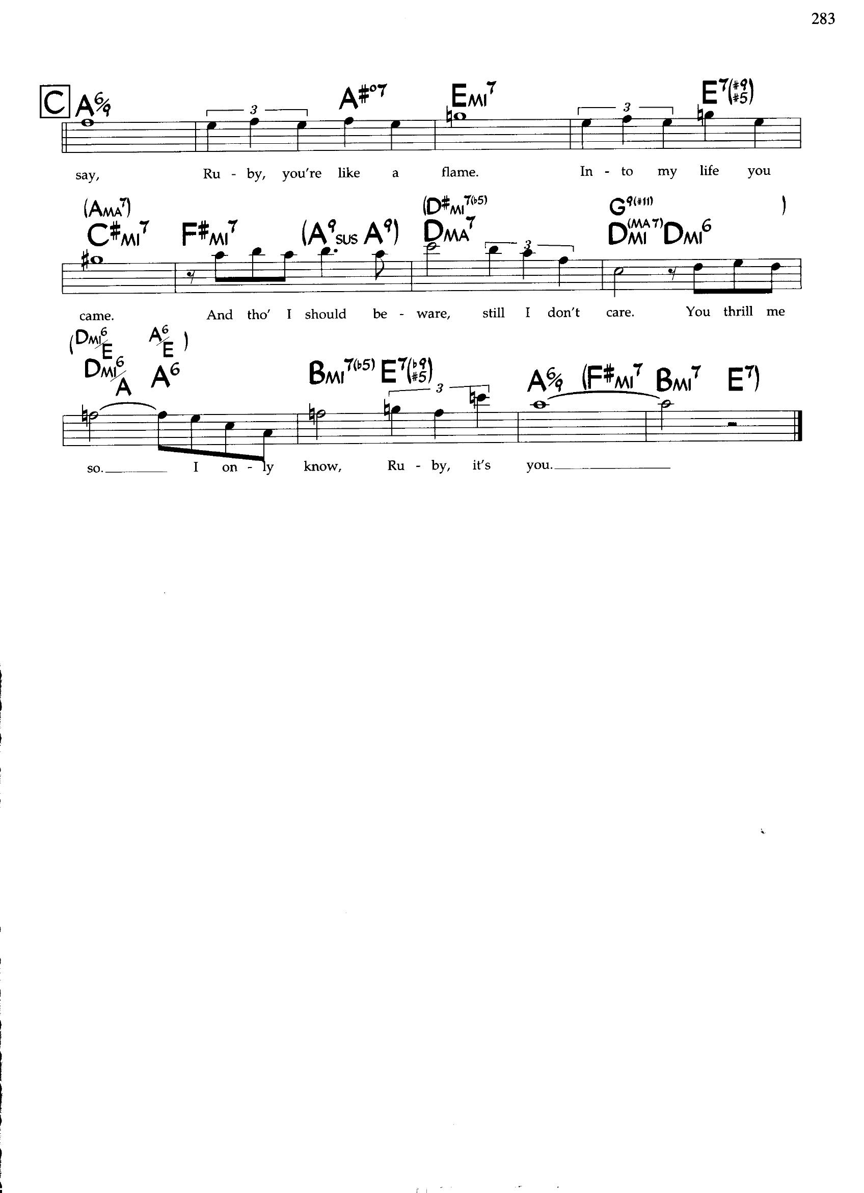 Ruby — Heinz Roemheld Ruby — Heinz Roemheld