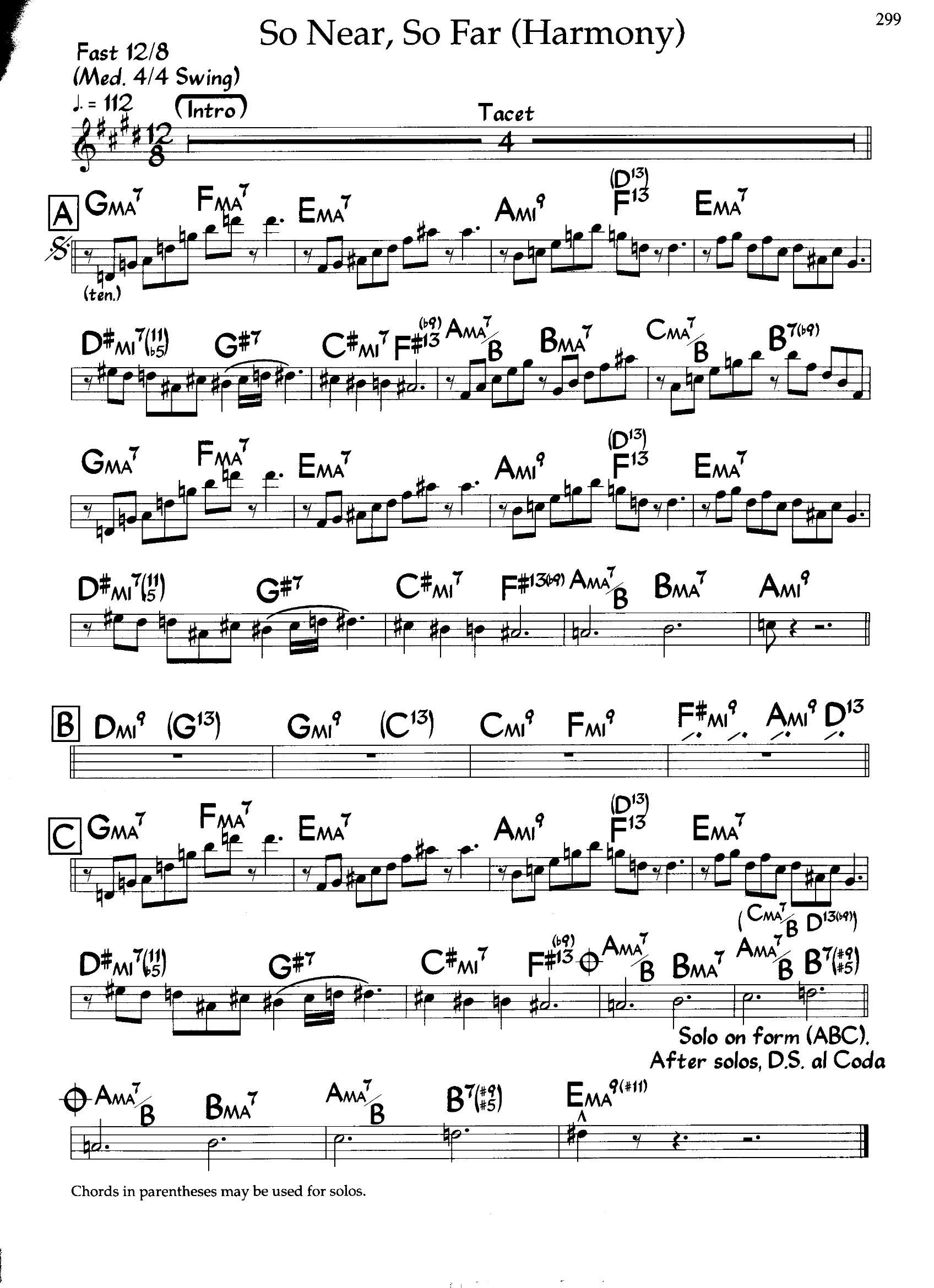 So Near, So Far — Miles Davis So Near, So Far — Miles Davis