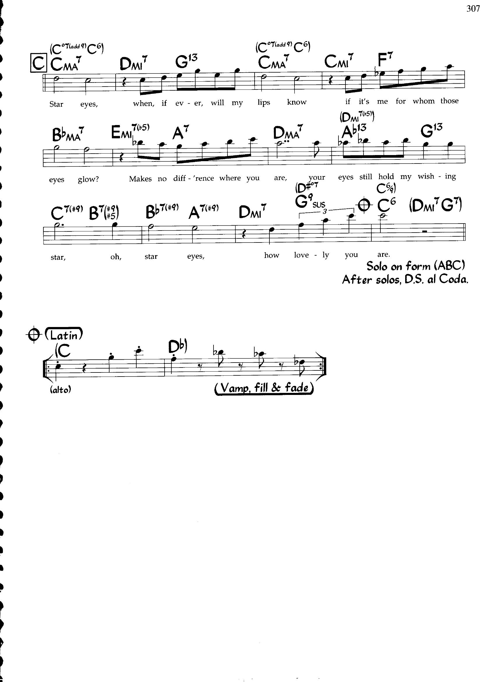 Star Eyes — Don Raye & Gene dePaul Star Eyes — Don Raye & Gene dePaul