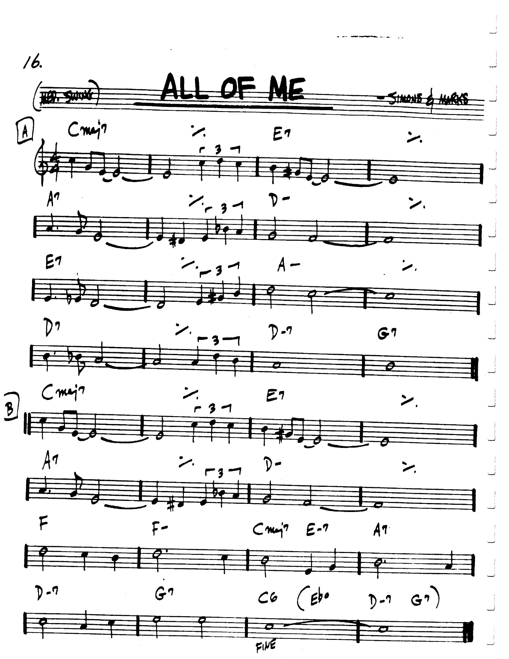 All Of Me All Of Me
