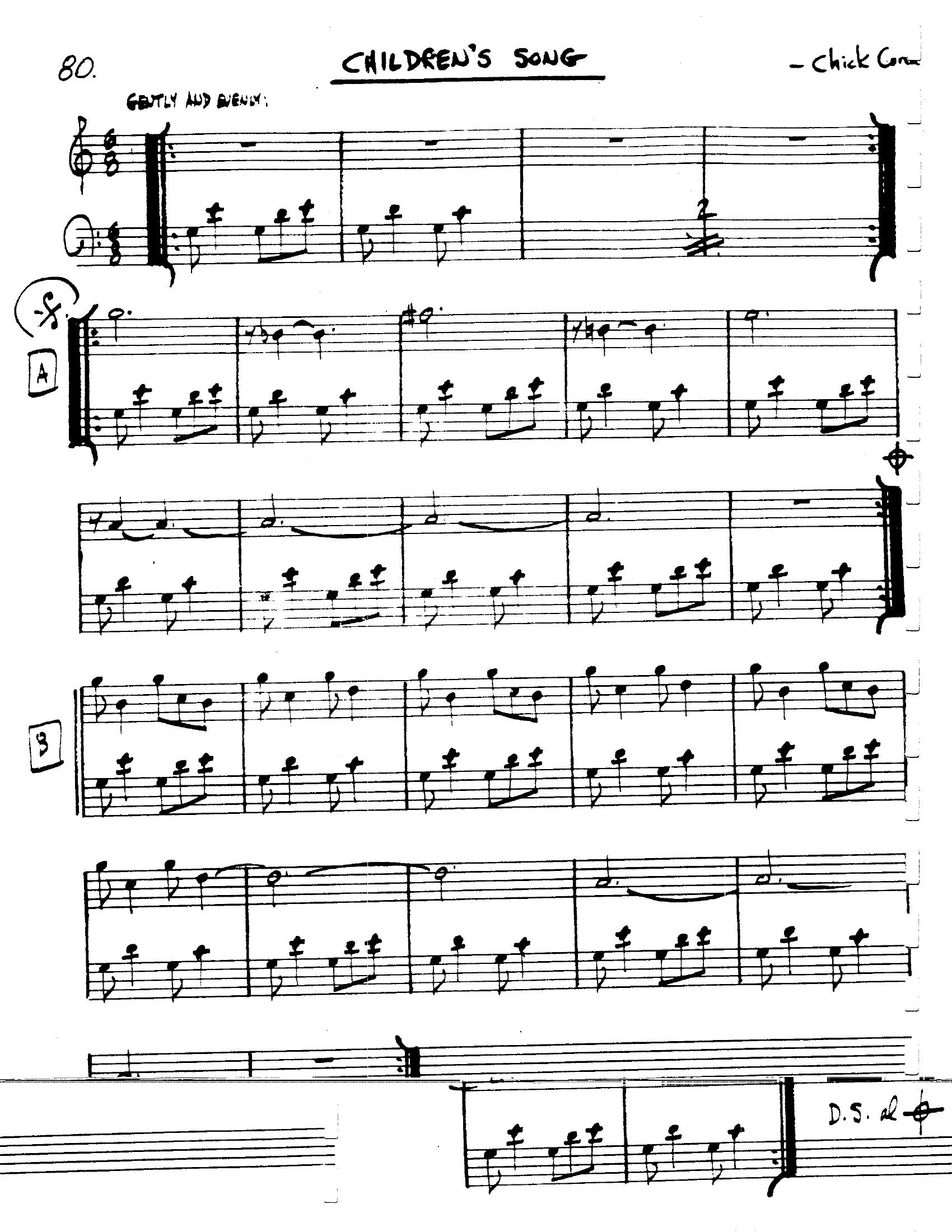 Children’s Song Children’s Song