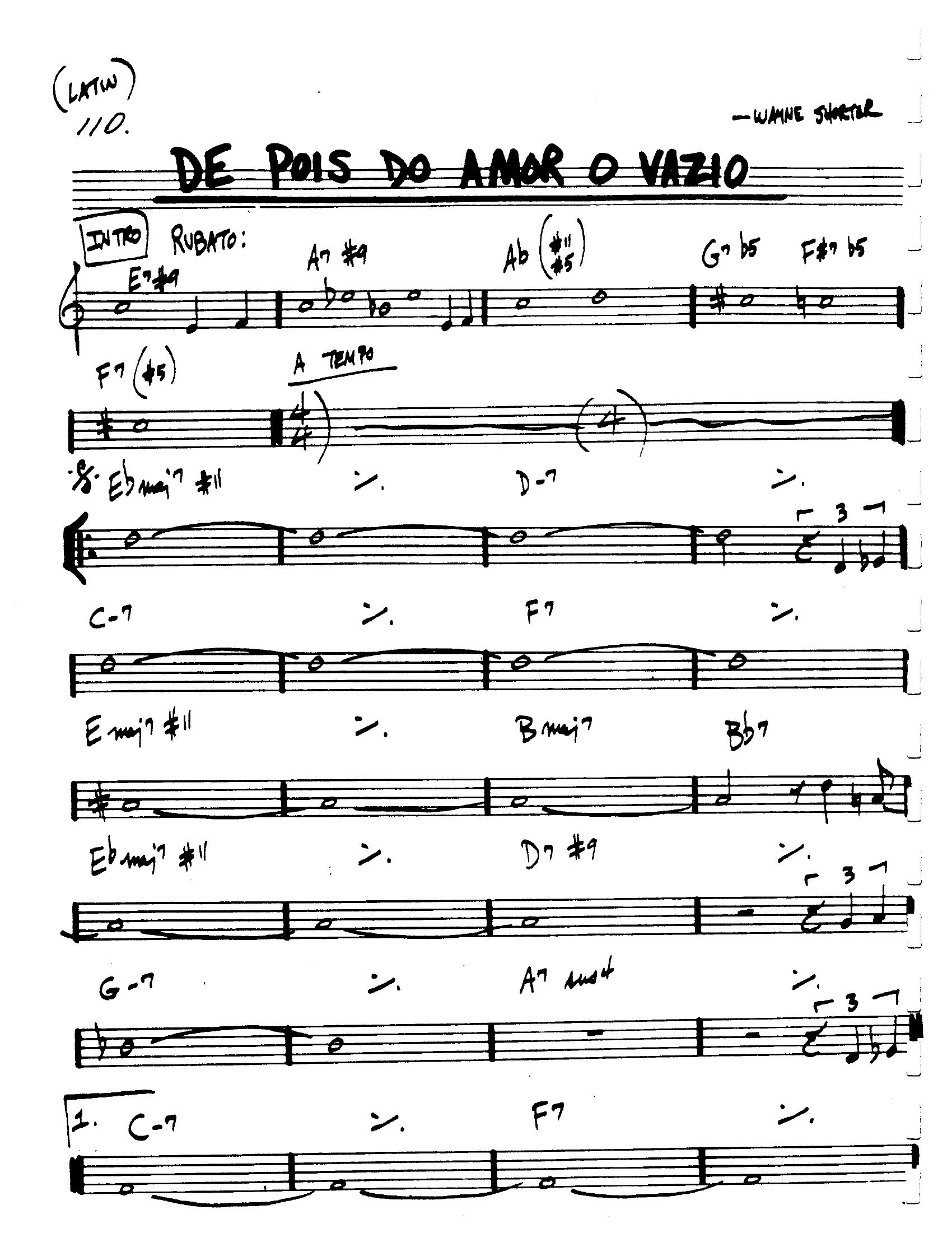 De Pois De Amor O’vazio De Pois De Amor O’vazio