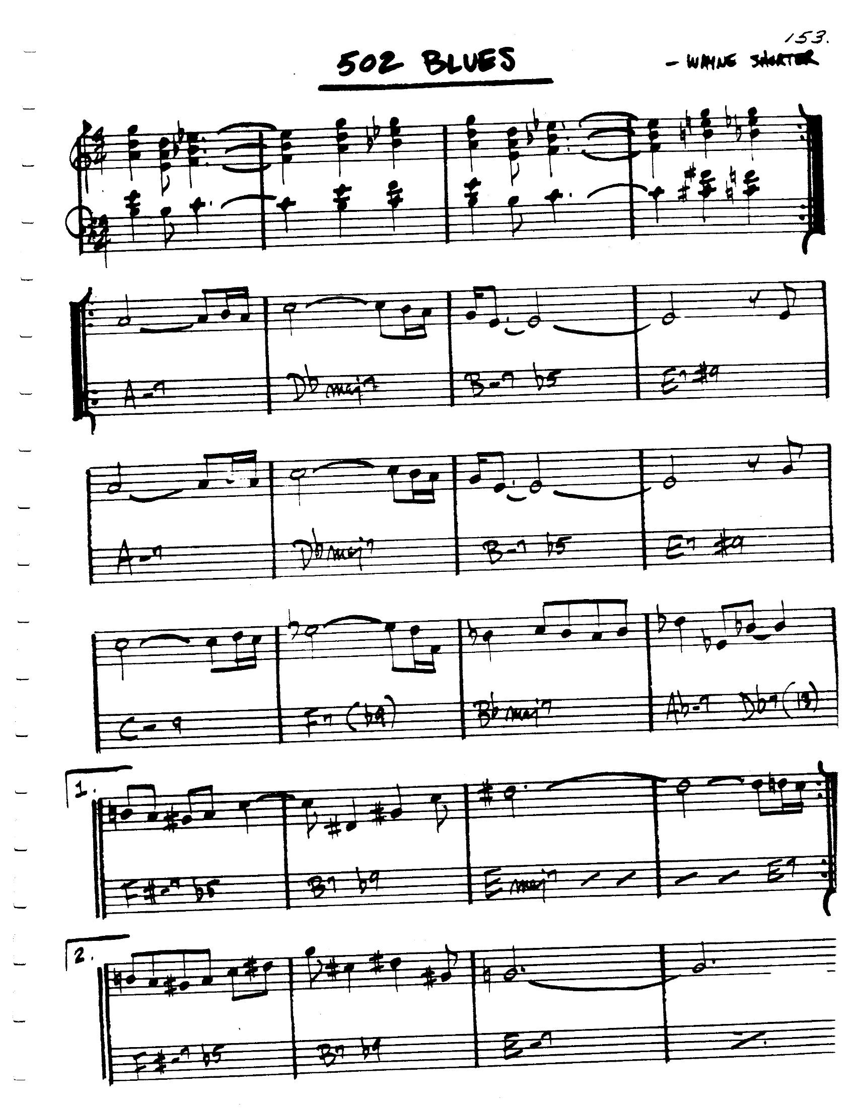 502 Blues 502 Blues
