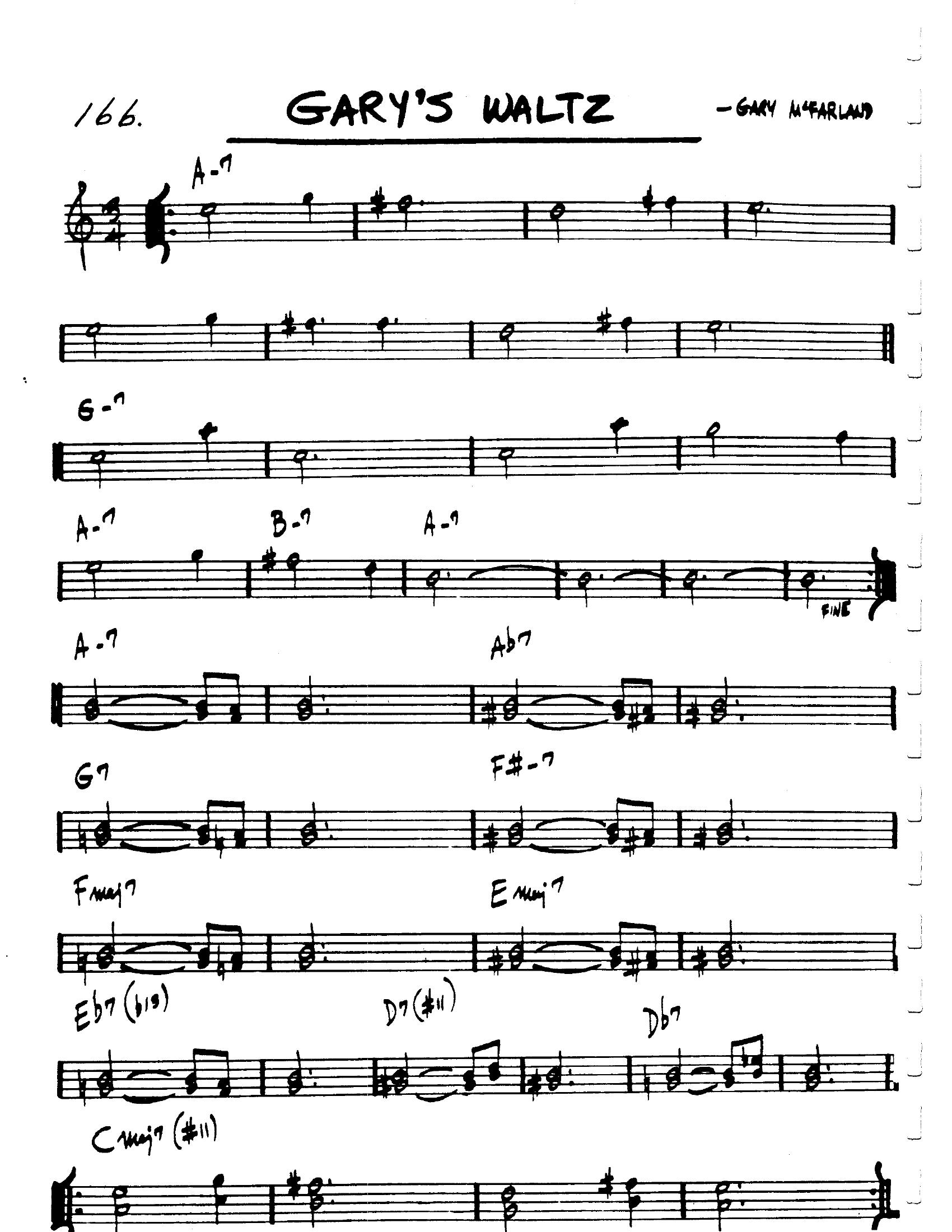Gary's Waltz Gary's Waltz