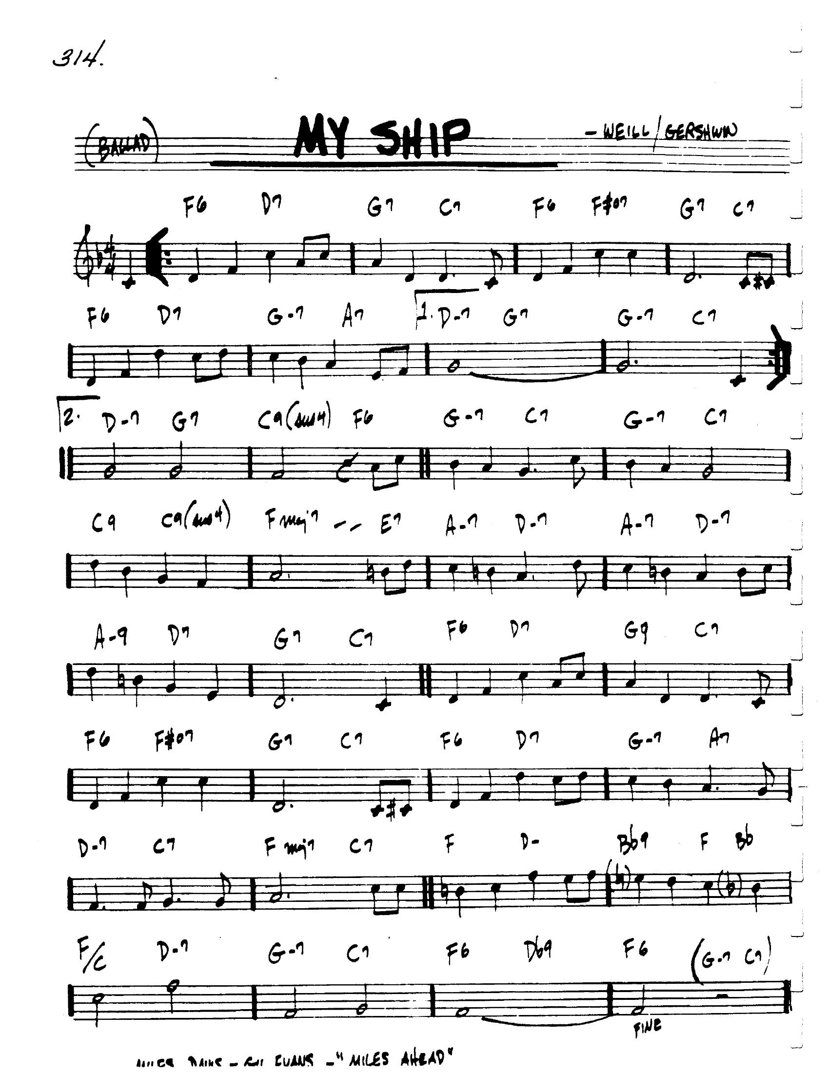 My Ship My Ship