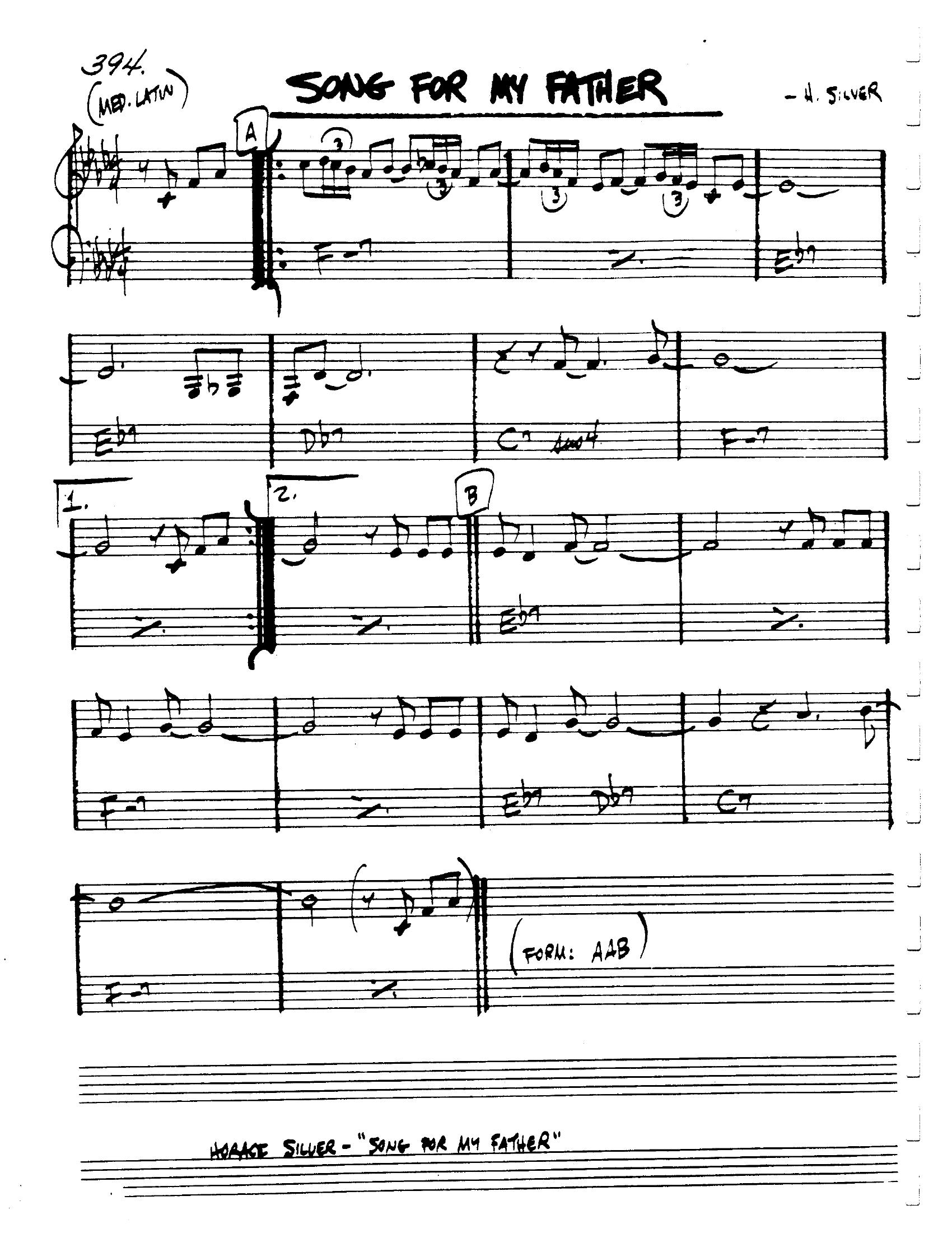 Song For My Father Song For My Father