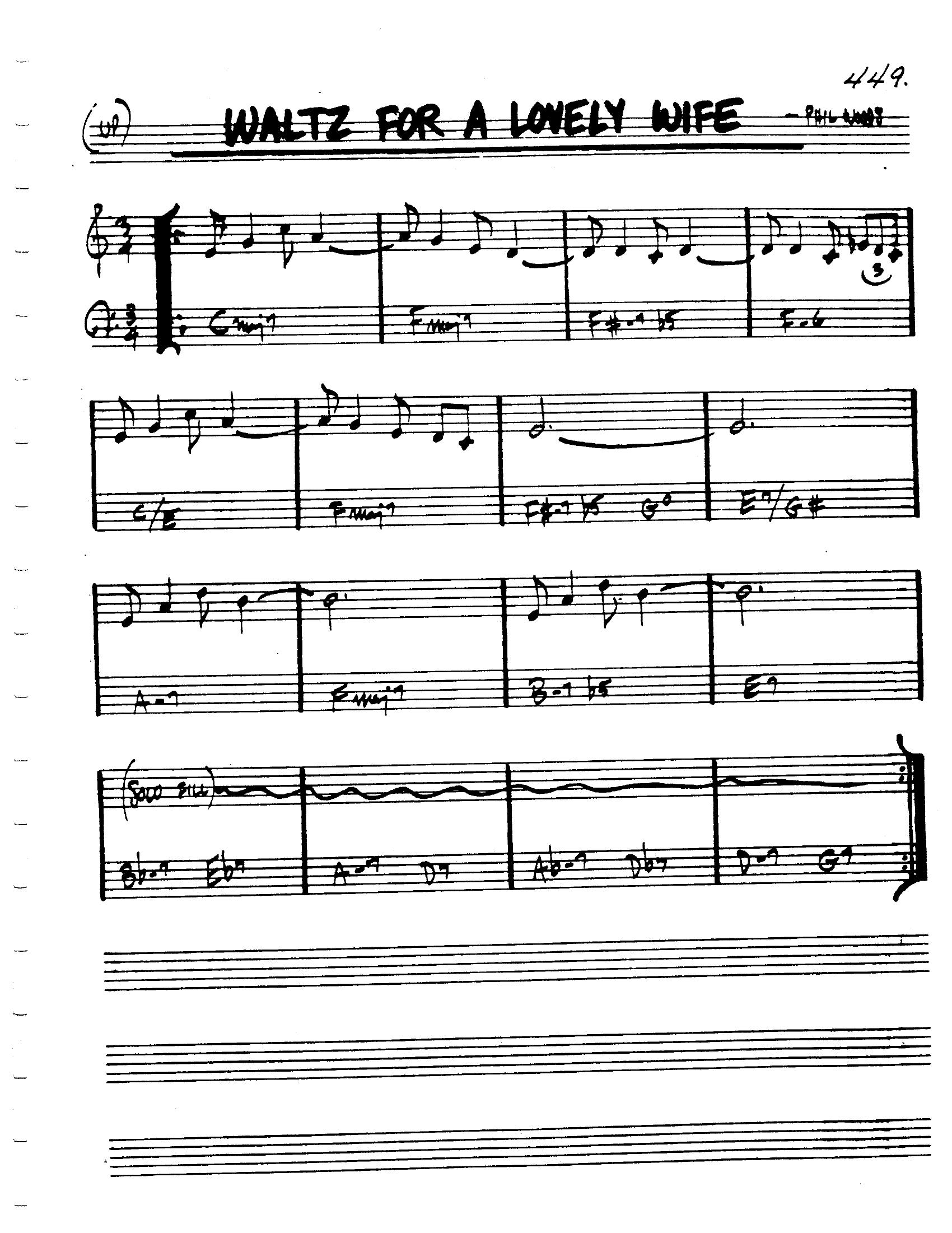 Waltz For A Lovely Wife Waltz For A Lovely Wife