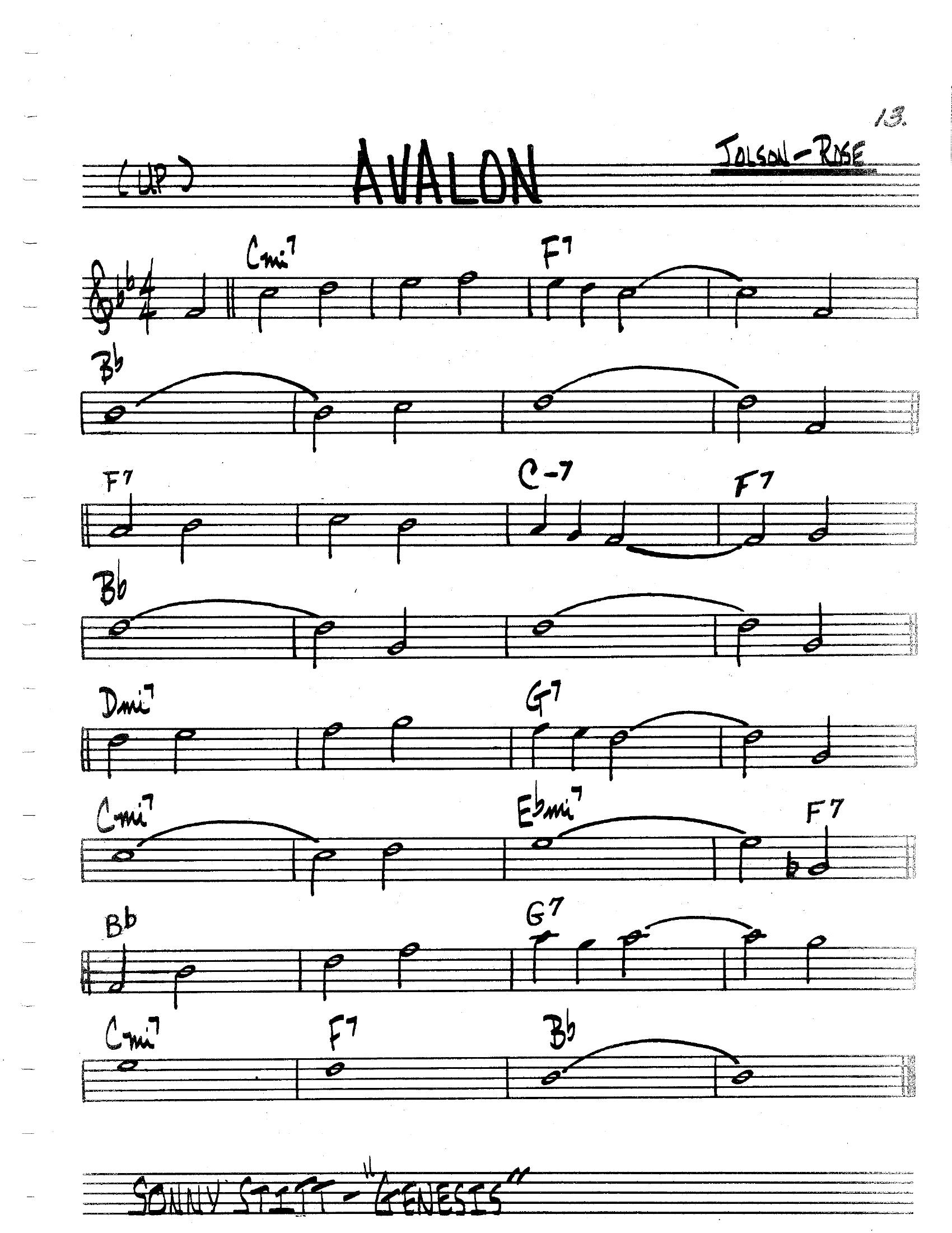 Avalon Avalon