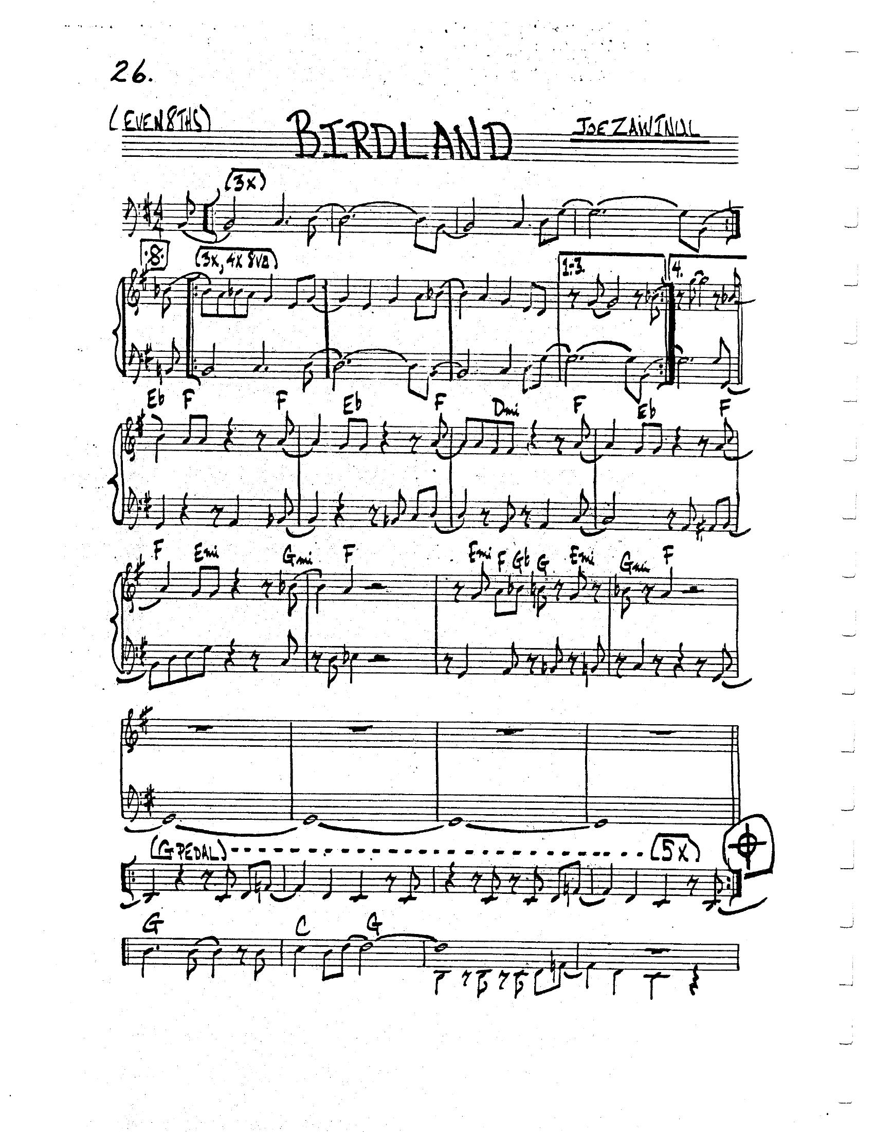 Birdland Birdland