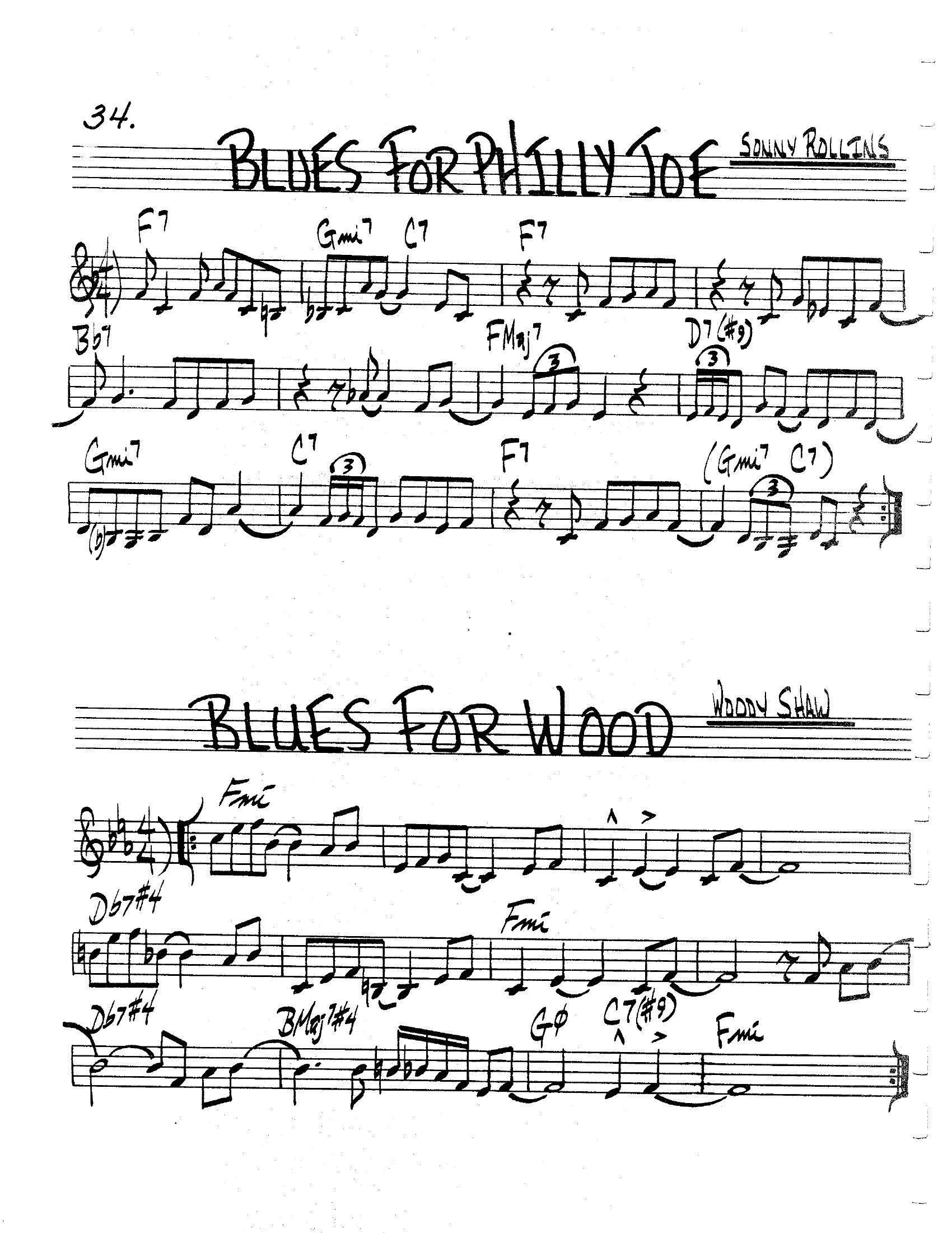 Blues For Wood Blues For Wood