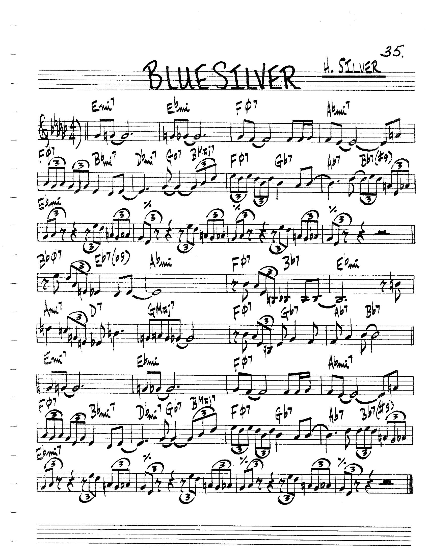 Blue Silver Blue Silver