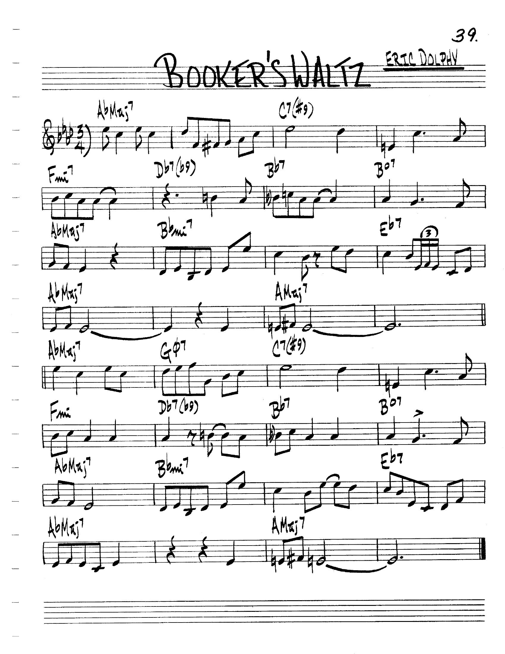 Booker's Waltz Booker's Waltz