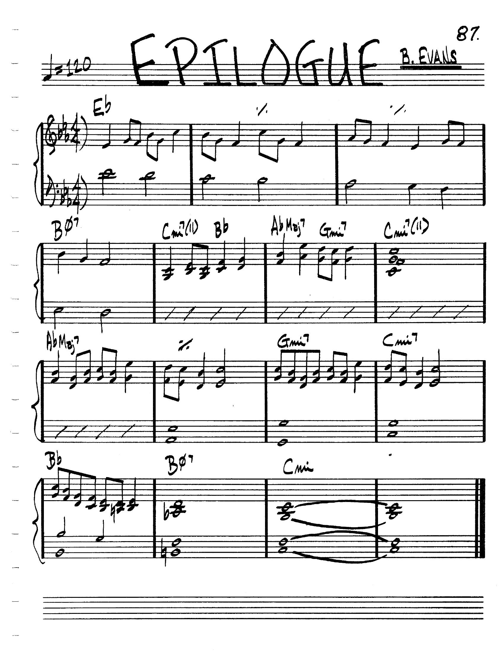 Epilogue Epilogue