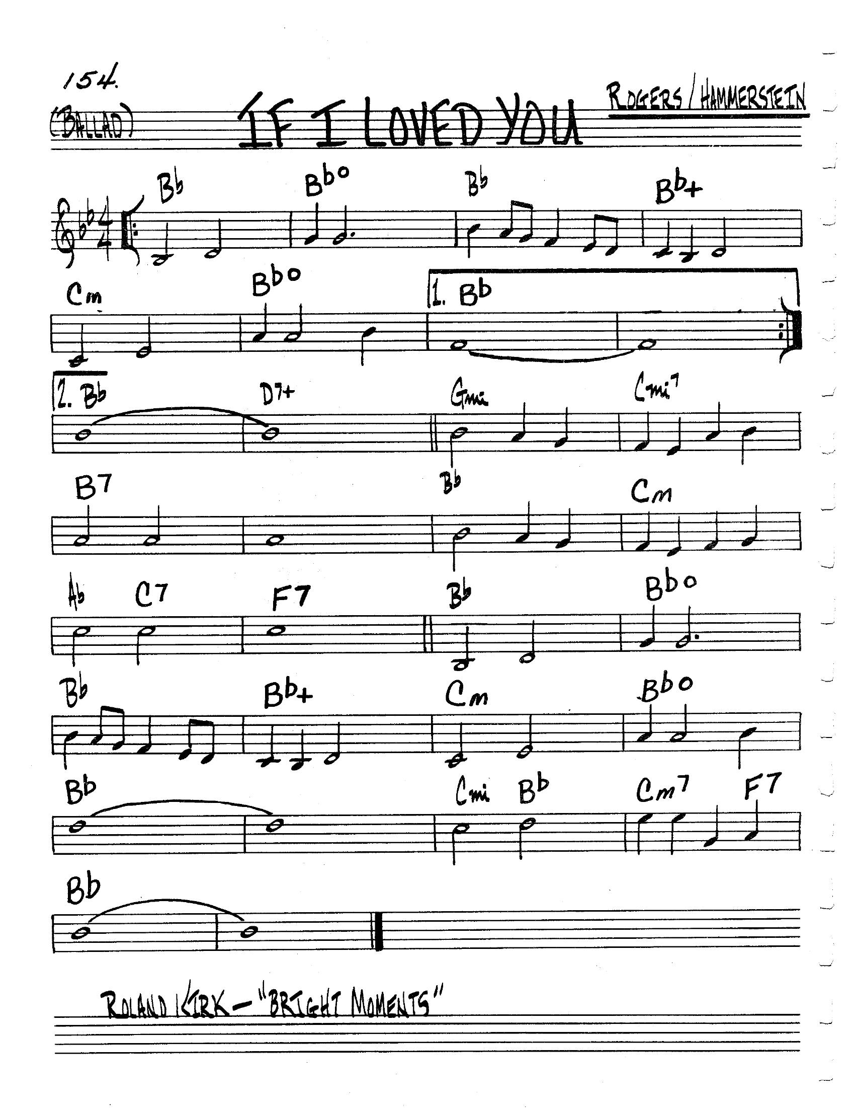 If I Loved You