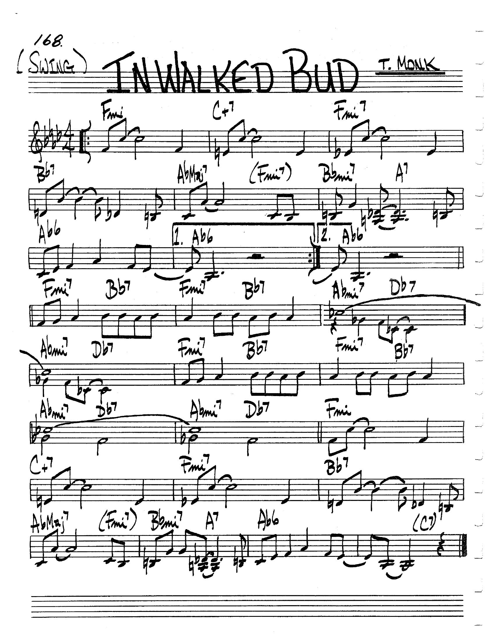 In Walked Bud In Walked Bud
