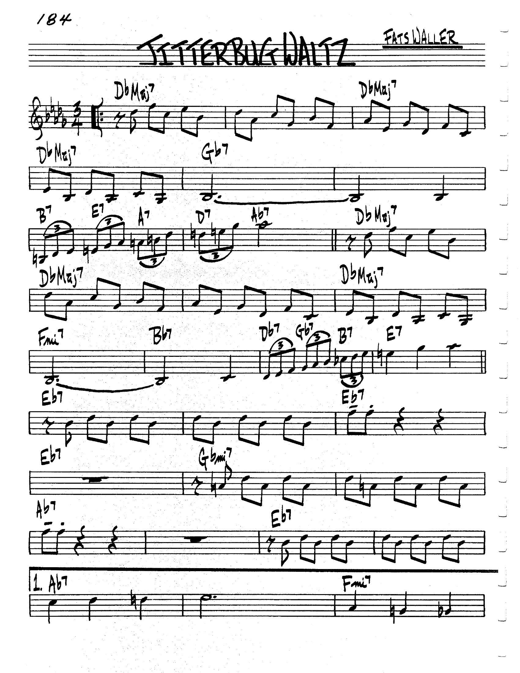 Jitterbug Waltz Jitterbug Waltz