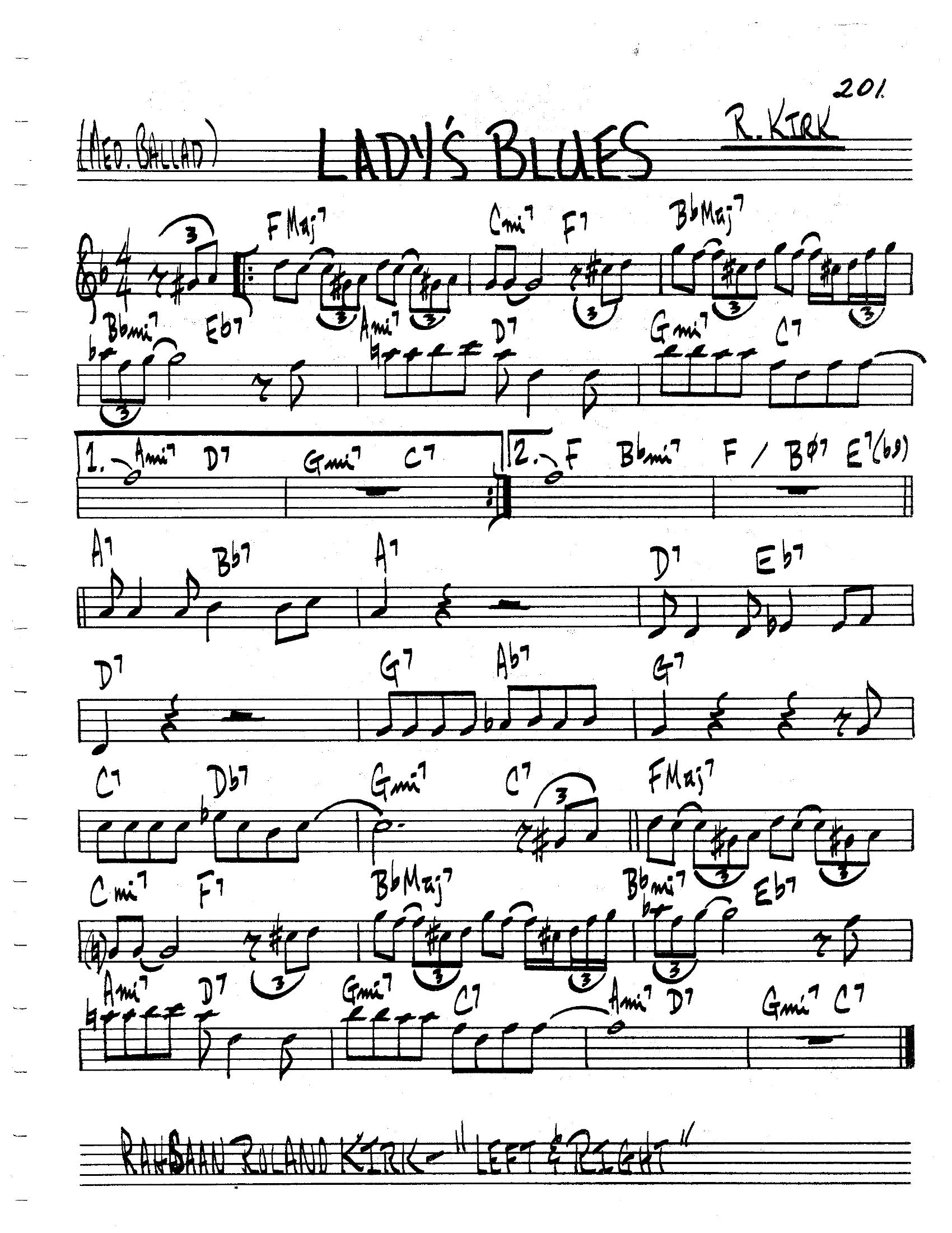 Lady's Blues Lady's Blues