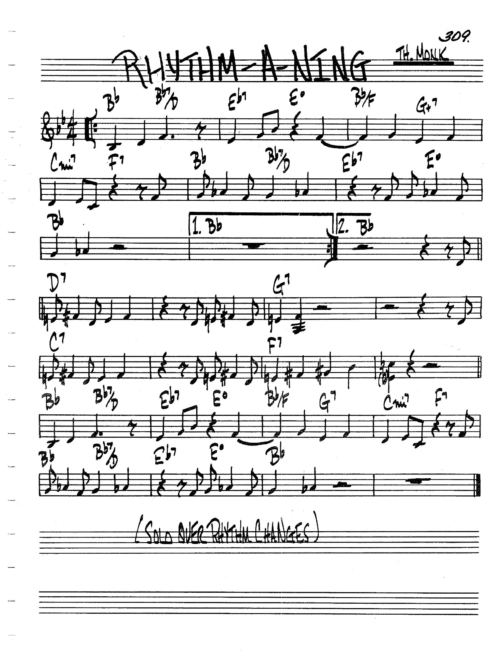 Rhythm-a-Ning Rhythm-a-Ning