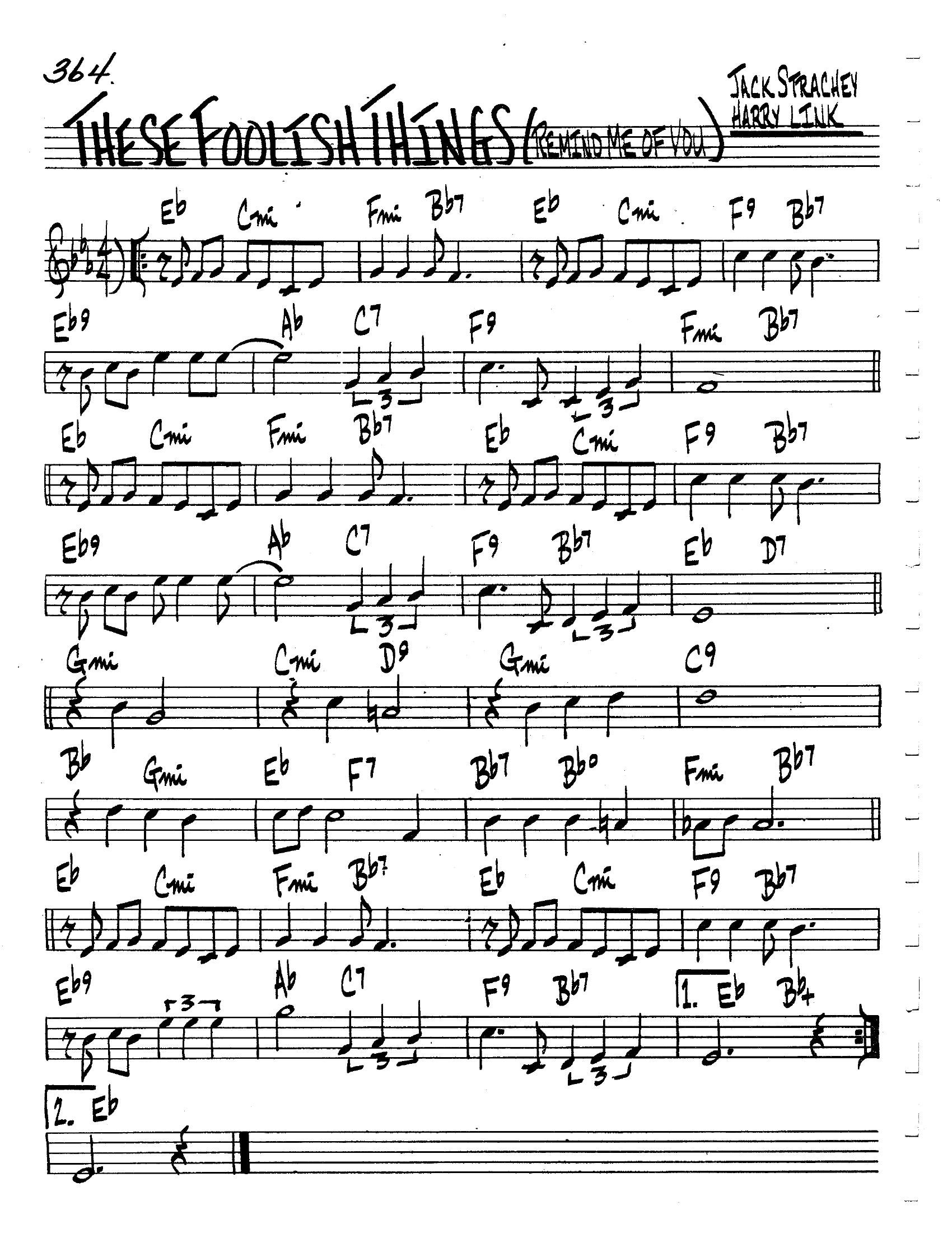 These Foolish Things These Foolish Things