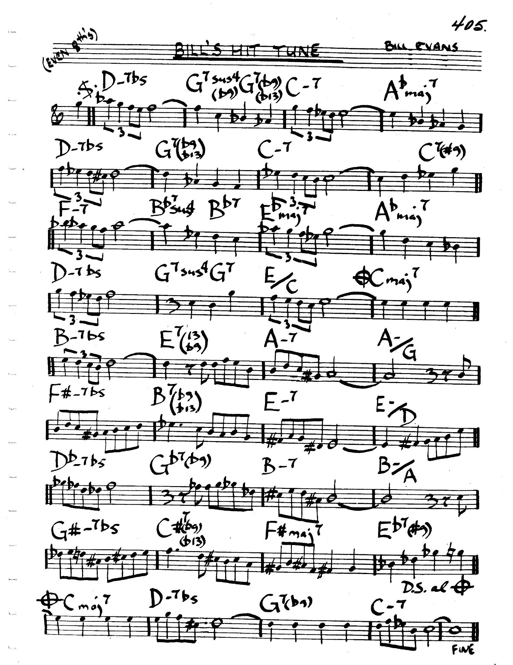 Bills' Hit Tune Bills' Hit Tune