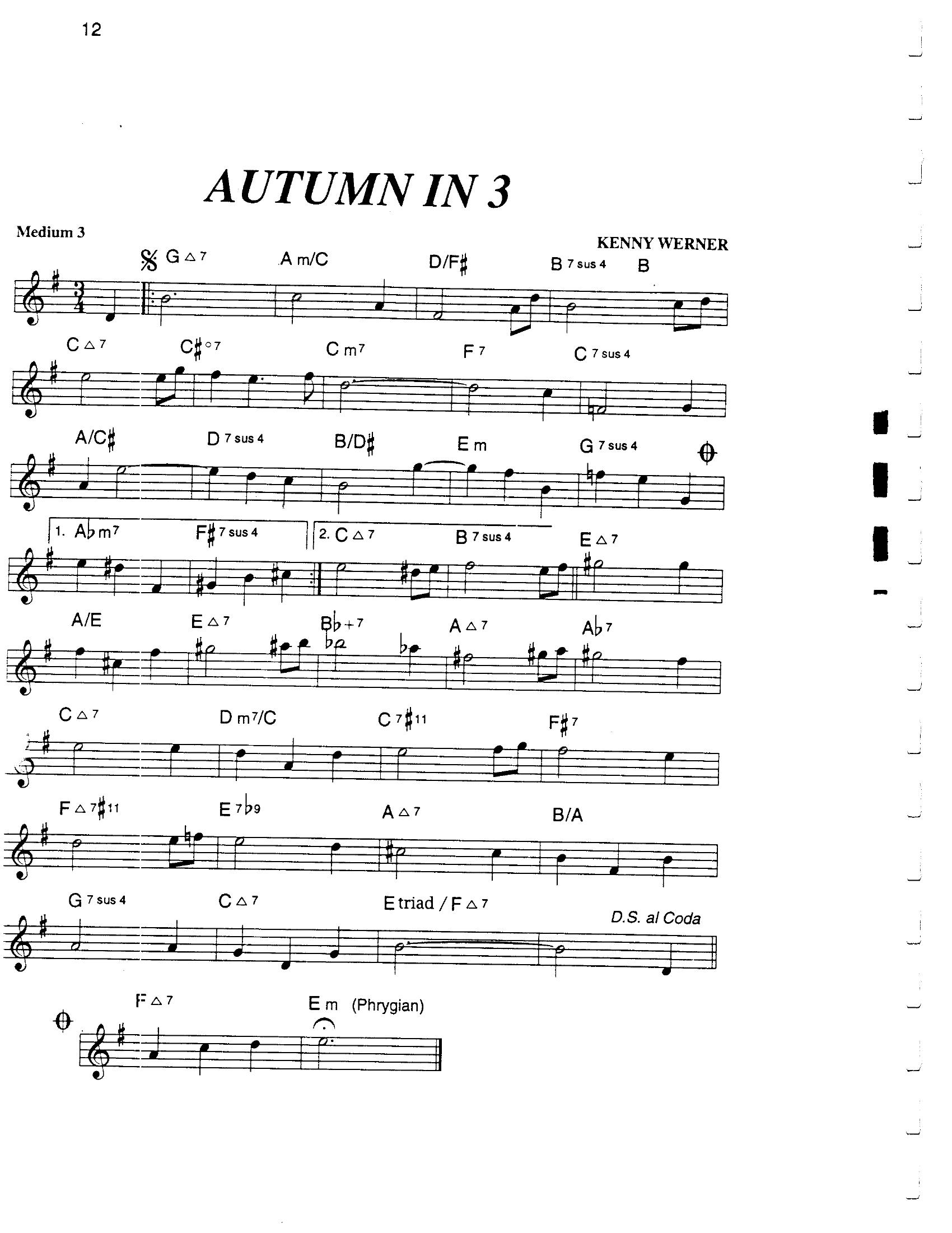 Autumn In 3 Autumn In 3